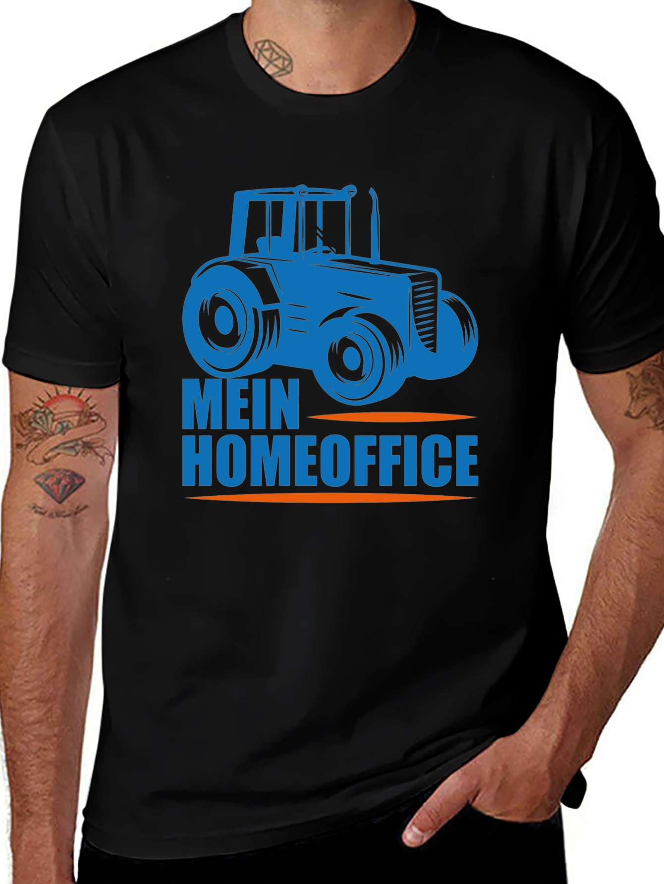 Mein Homeoffice Tractor Graphic Tee