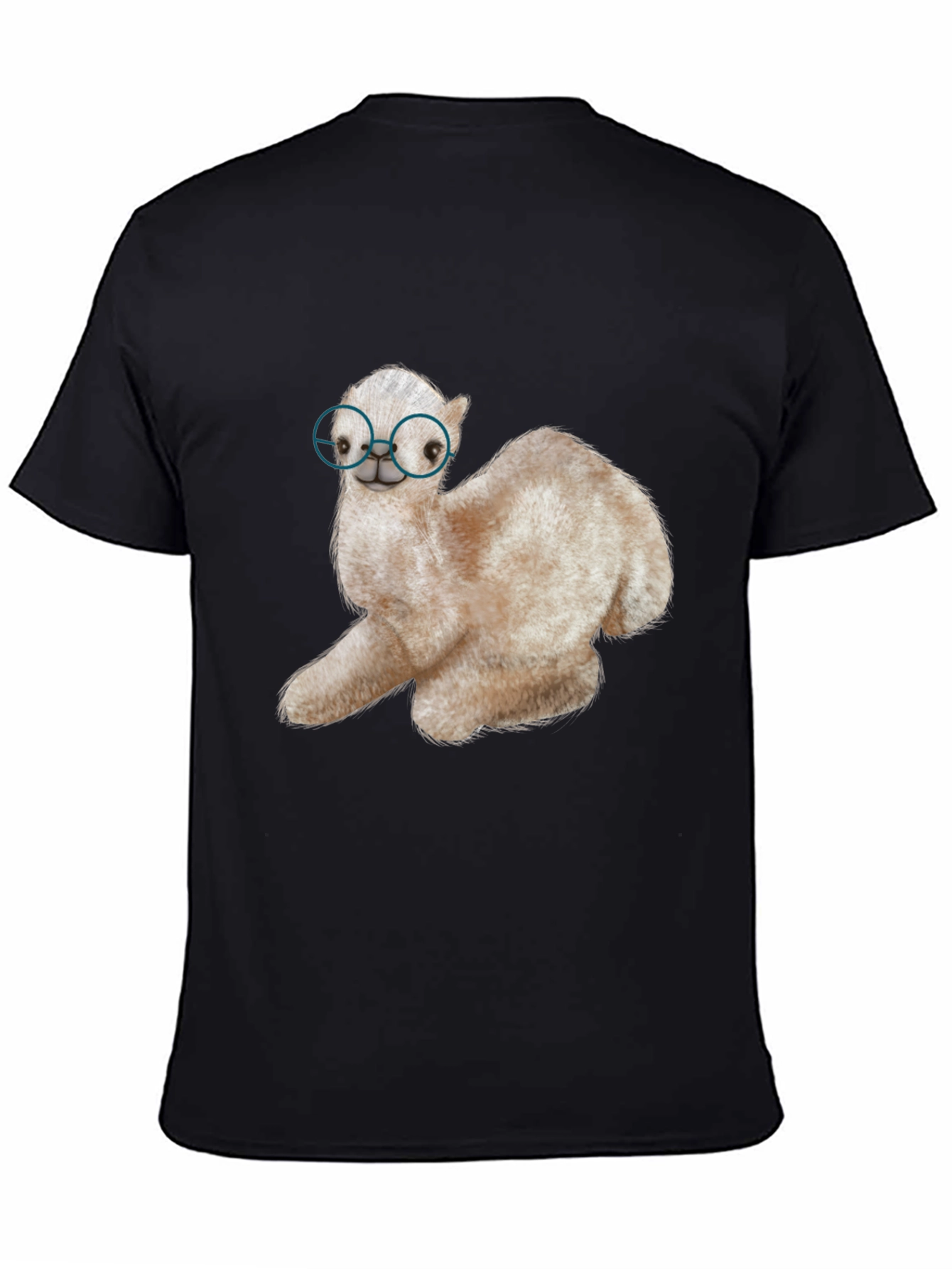 Alpaca with Glasses Graphic Tee
