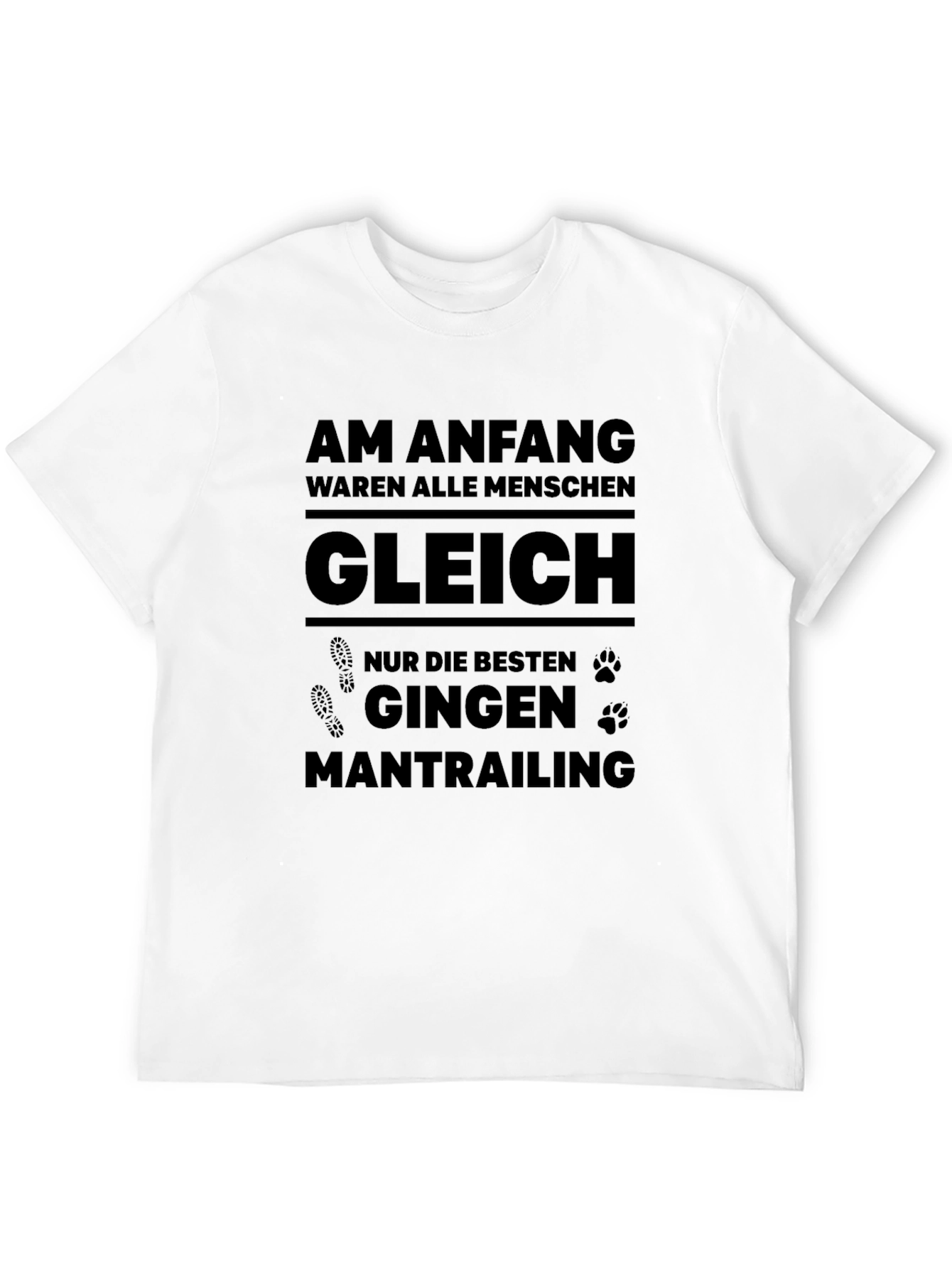 Funny German Mantrailing T-Shirt