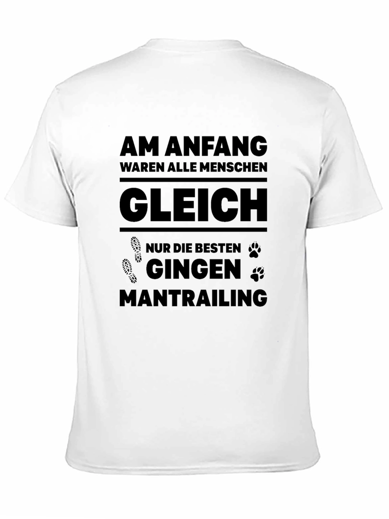 Funny German Mantrailing T-Shirt