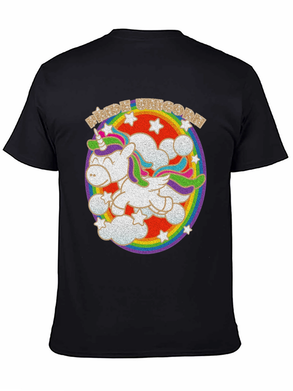 Ride Unicorn Black T-Shirt