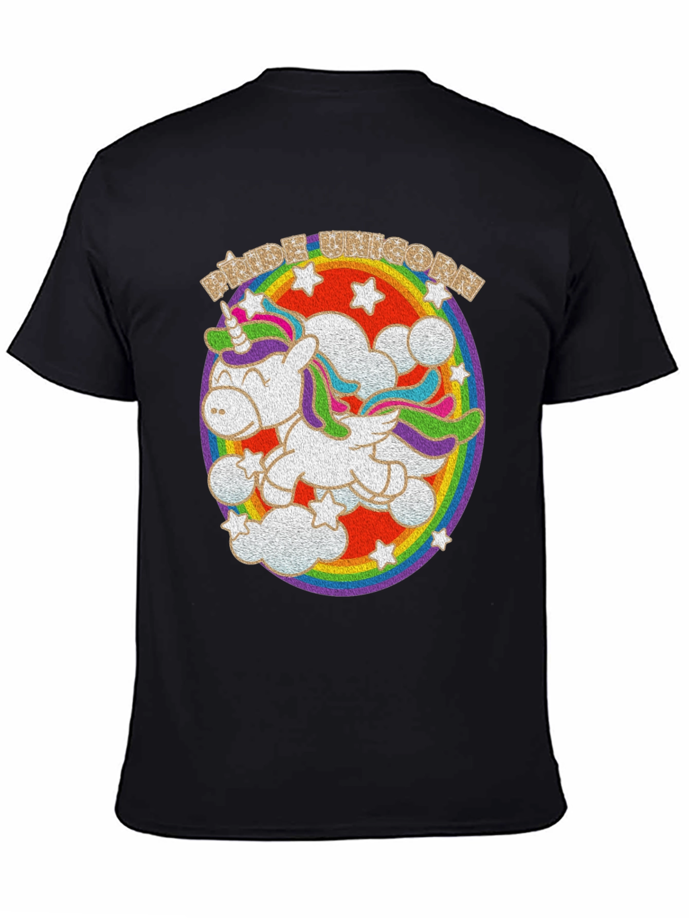 Ride Unicorn Black T-Shirt