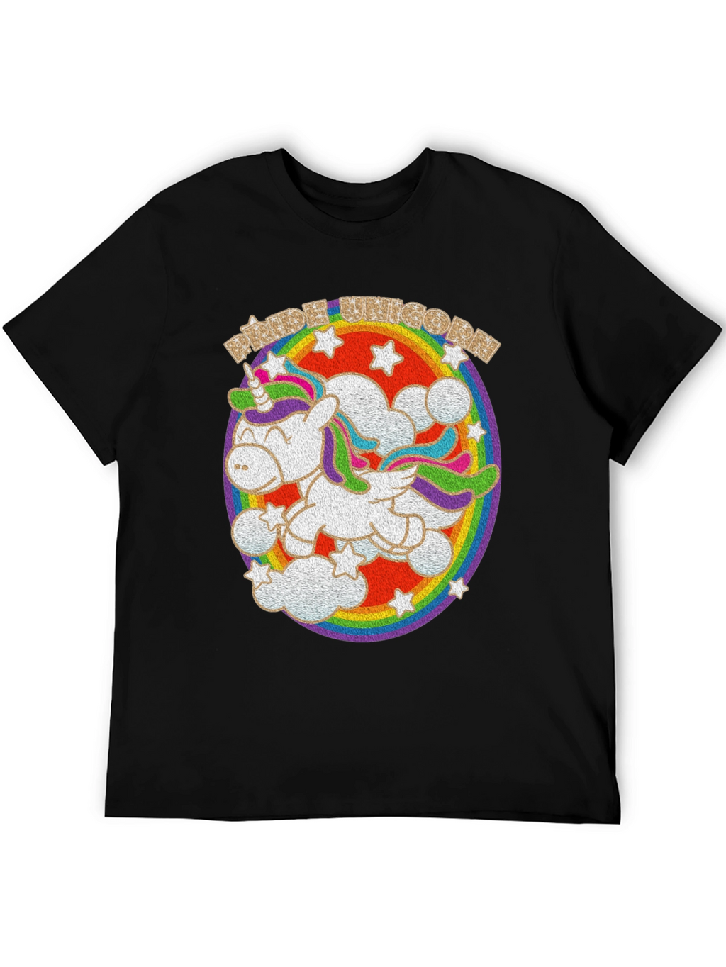 Ride Unicorn Black T-Shirt
