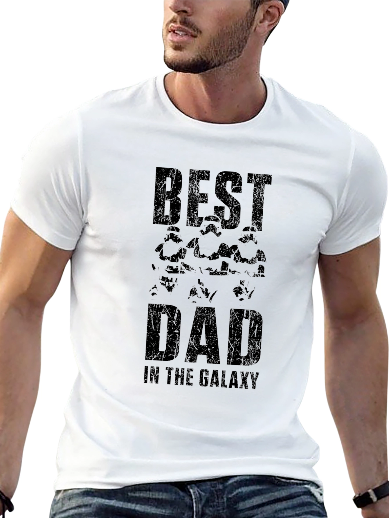 Best Dad in the Galaxy T-Shirt