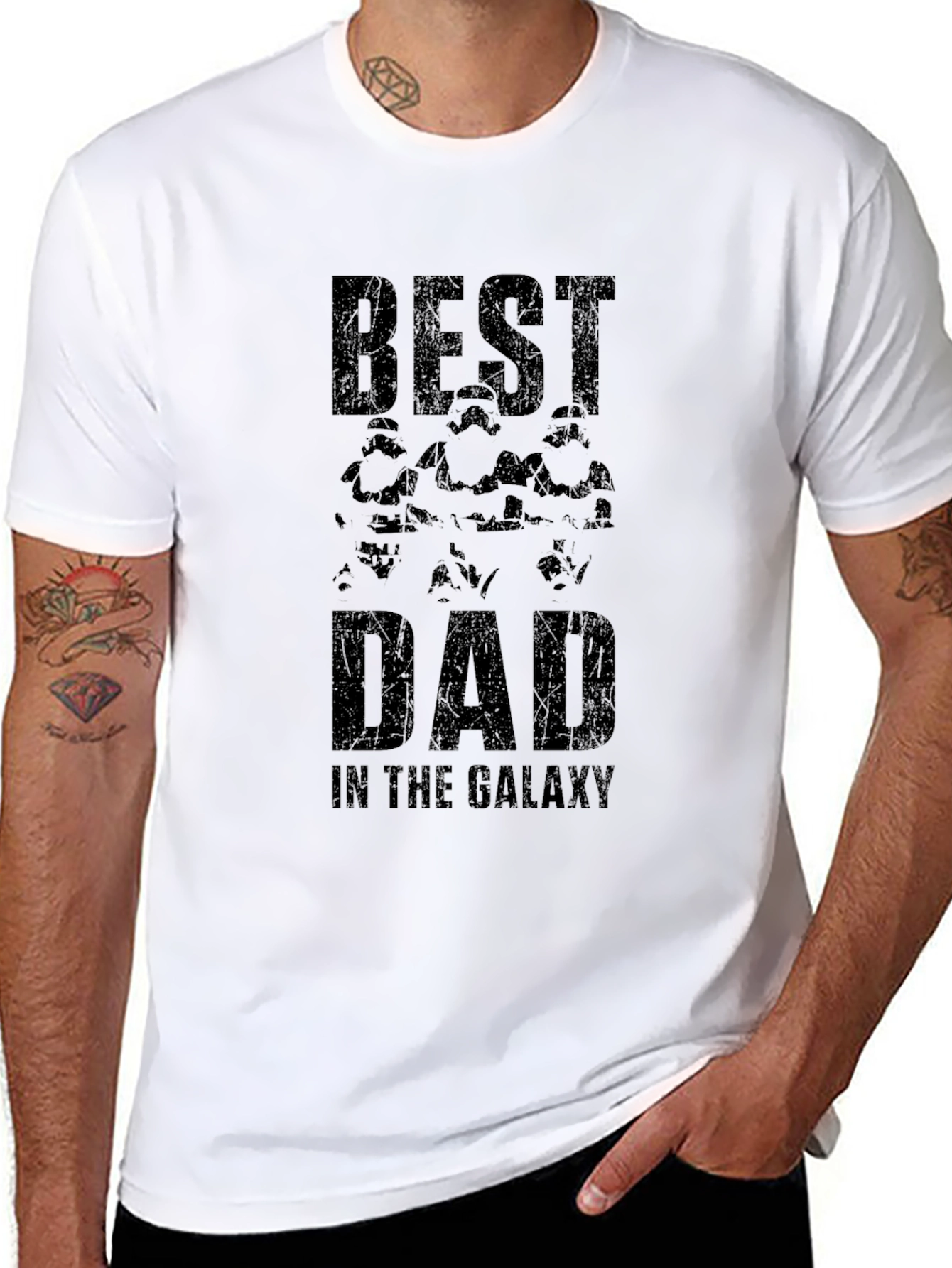 Best Dad in the Galaxy T-Shirt