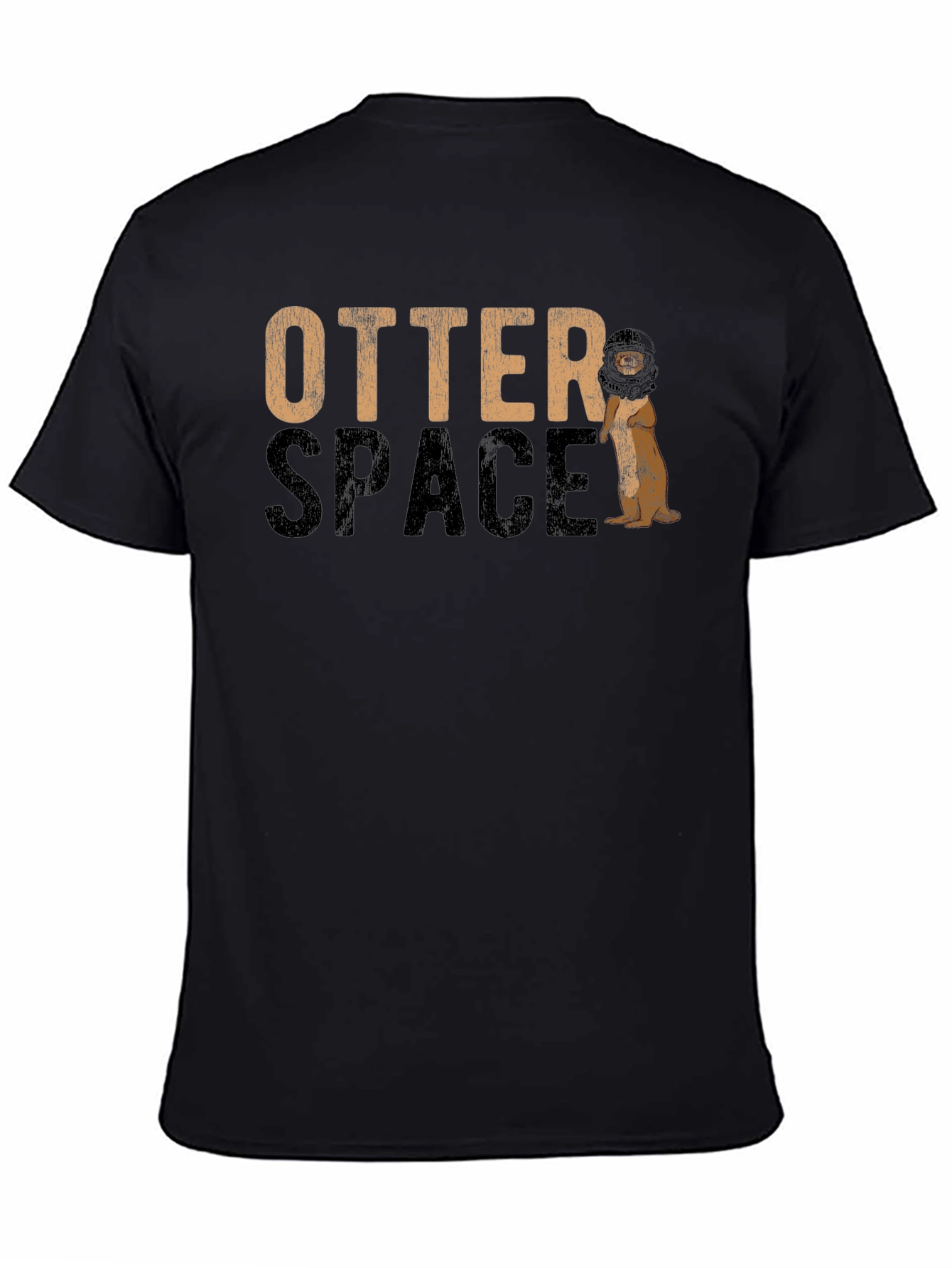 Otter Space Graphic Print Tee