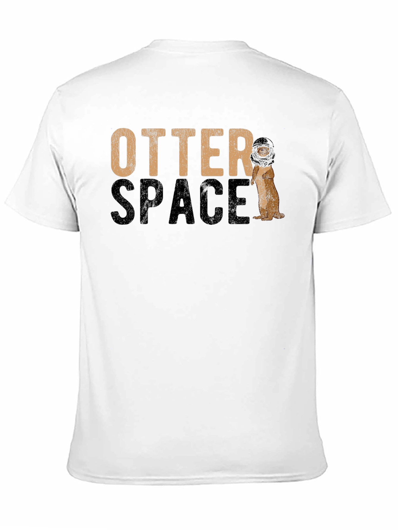 Otter Space Graphic Print Tee