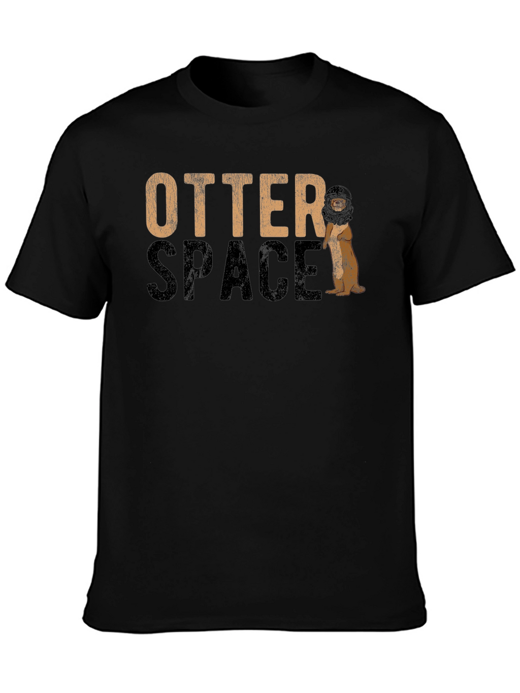 Otter Space Graphic Print Tee