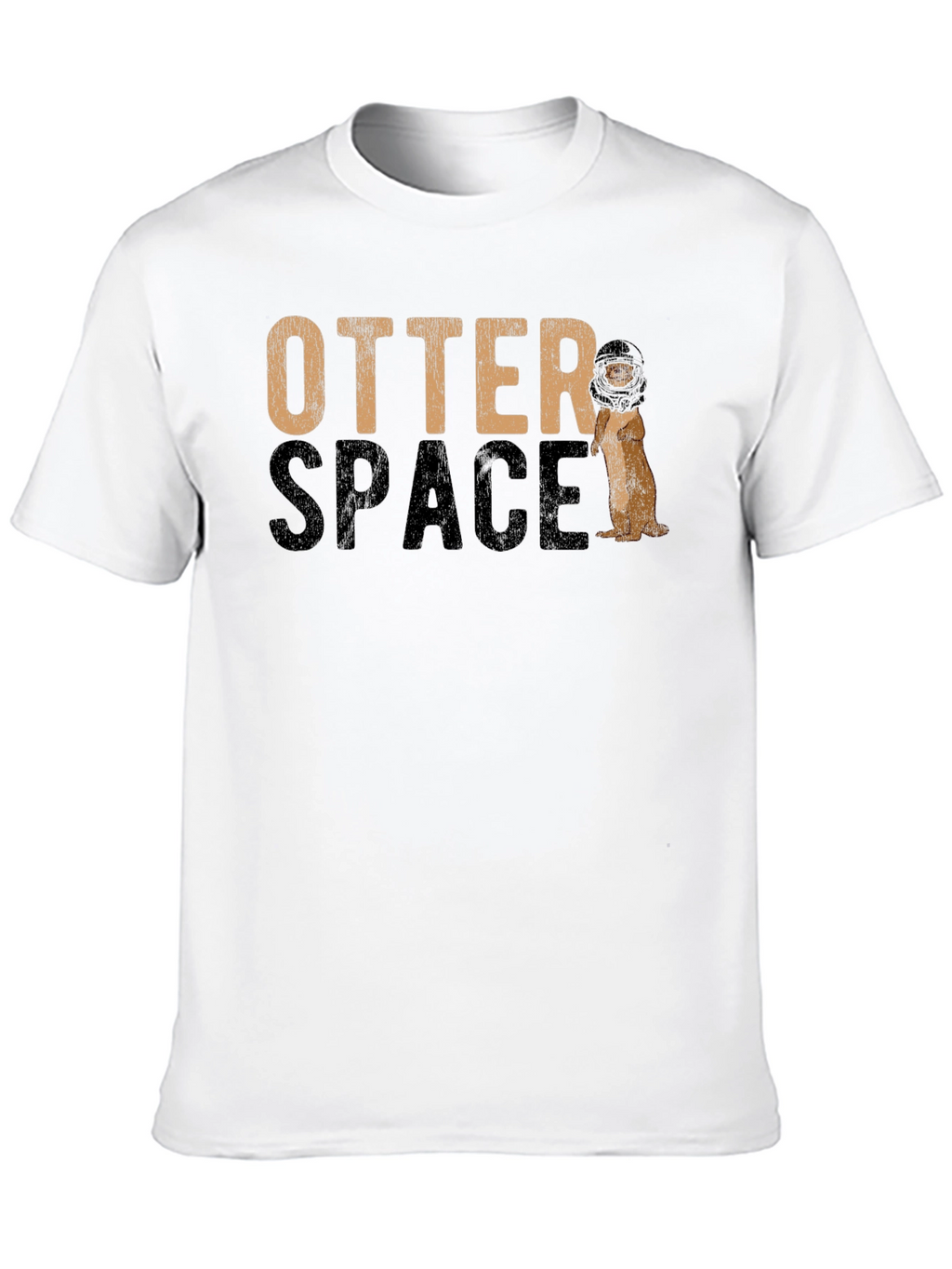 Otter Space Graphic Print Tee