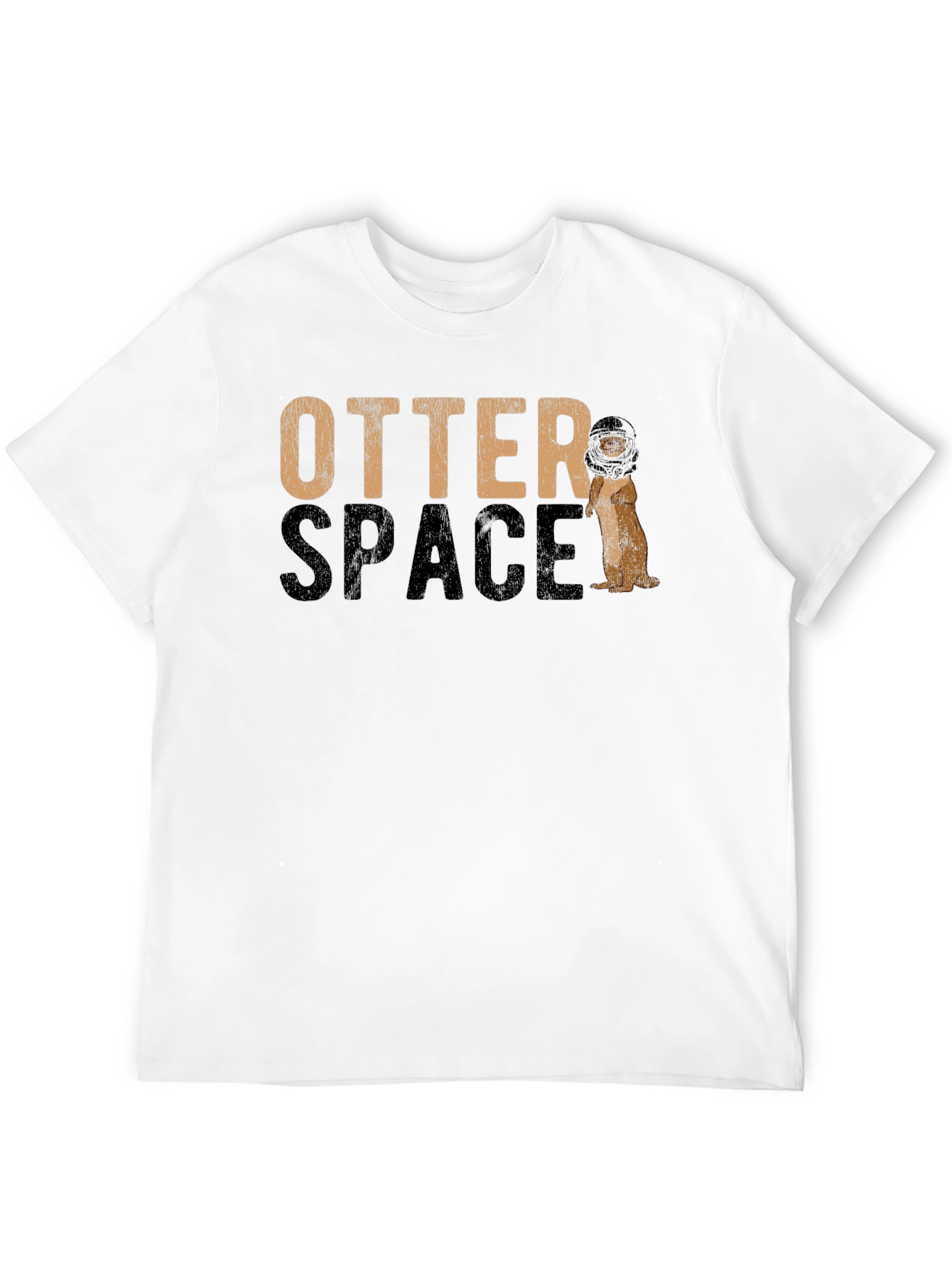 Otter Space Graphic Print Tee