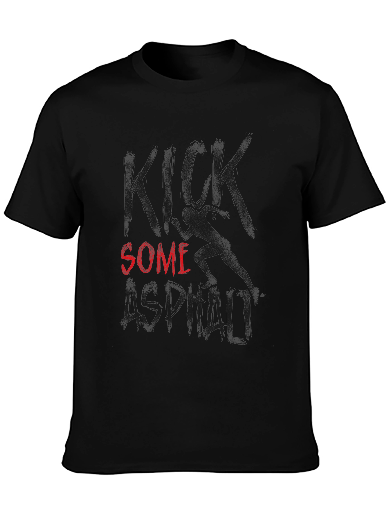 Asphalt Lover Black T-Shirt