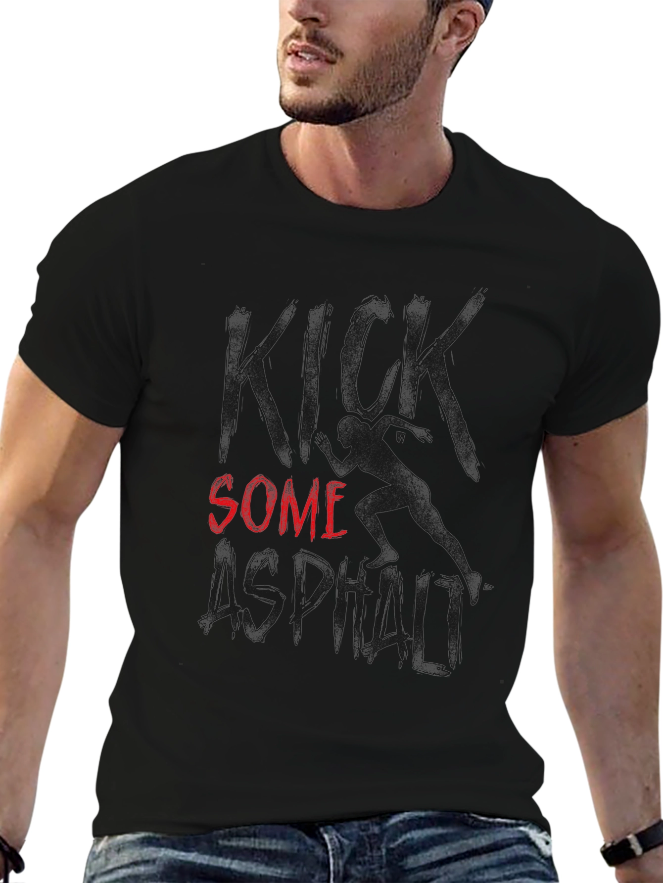 Asphalt Lover Black T-Shirt