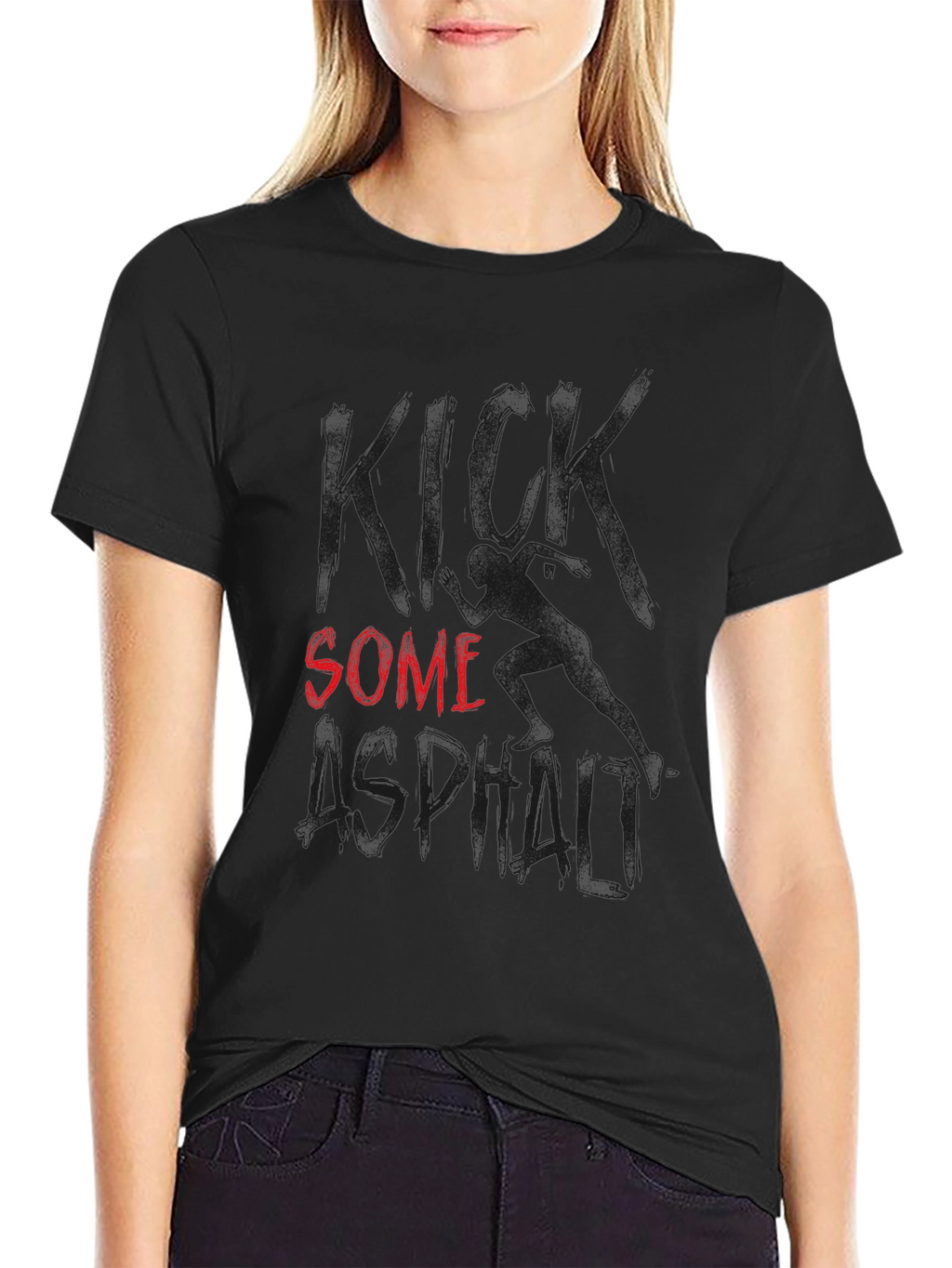Asphalt Lover Black T-Shirt