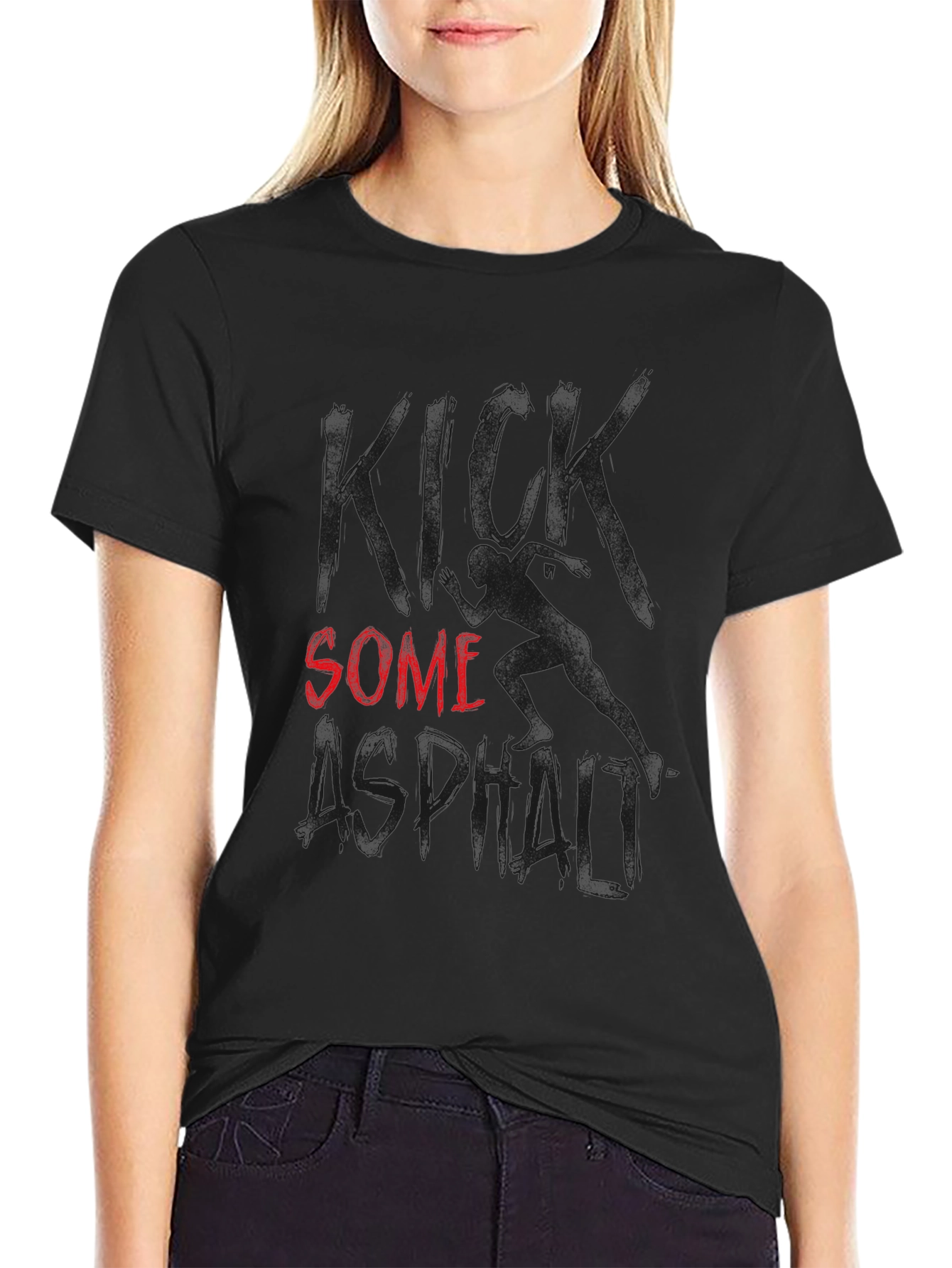 Asphalt Lover Black T-Shirt