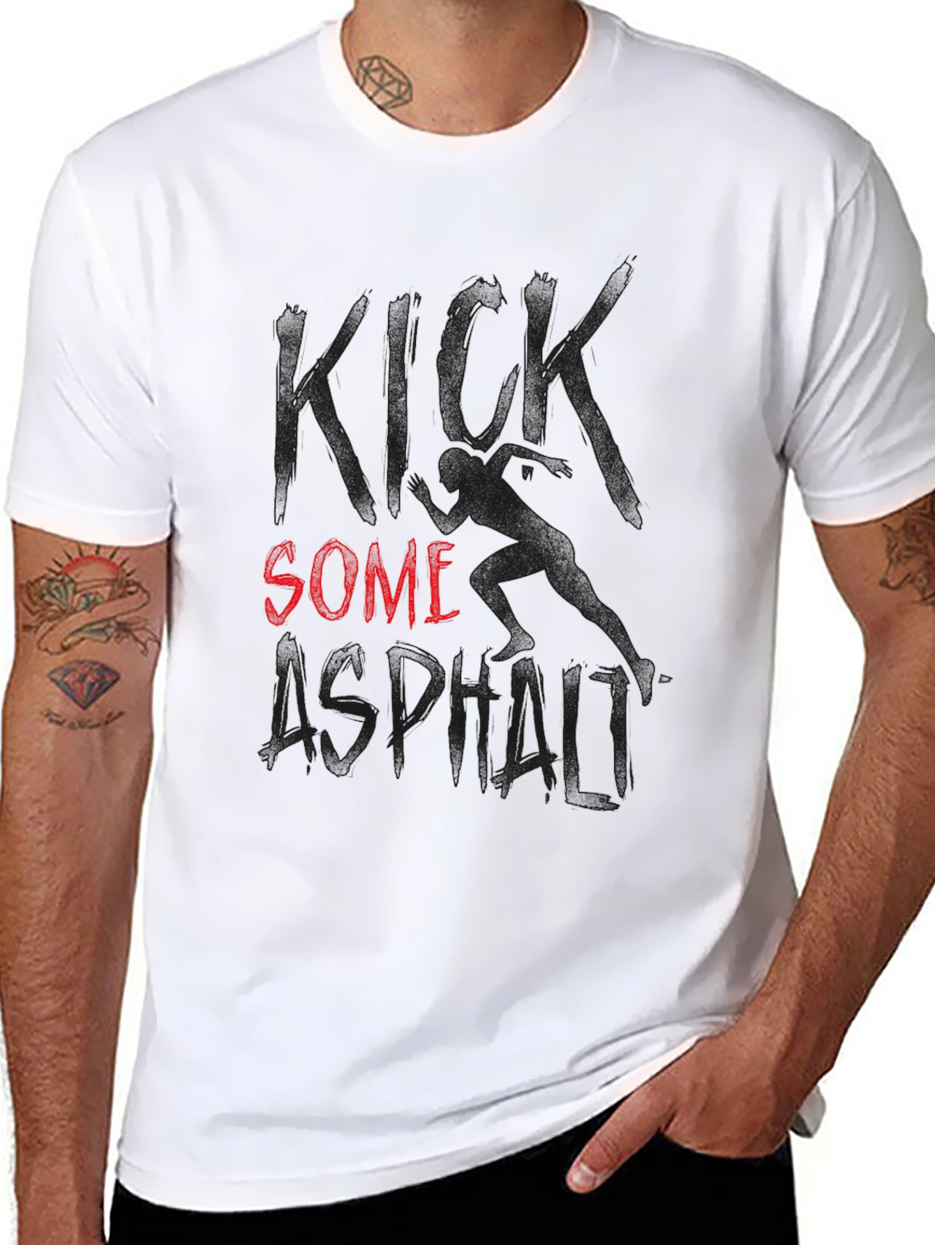 Asphalt Lover Black T-Shirt