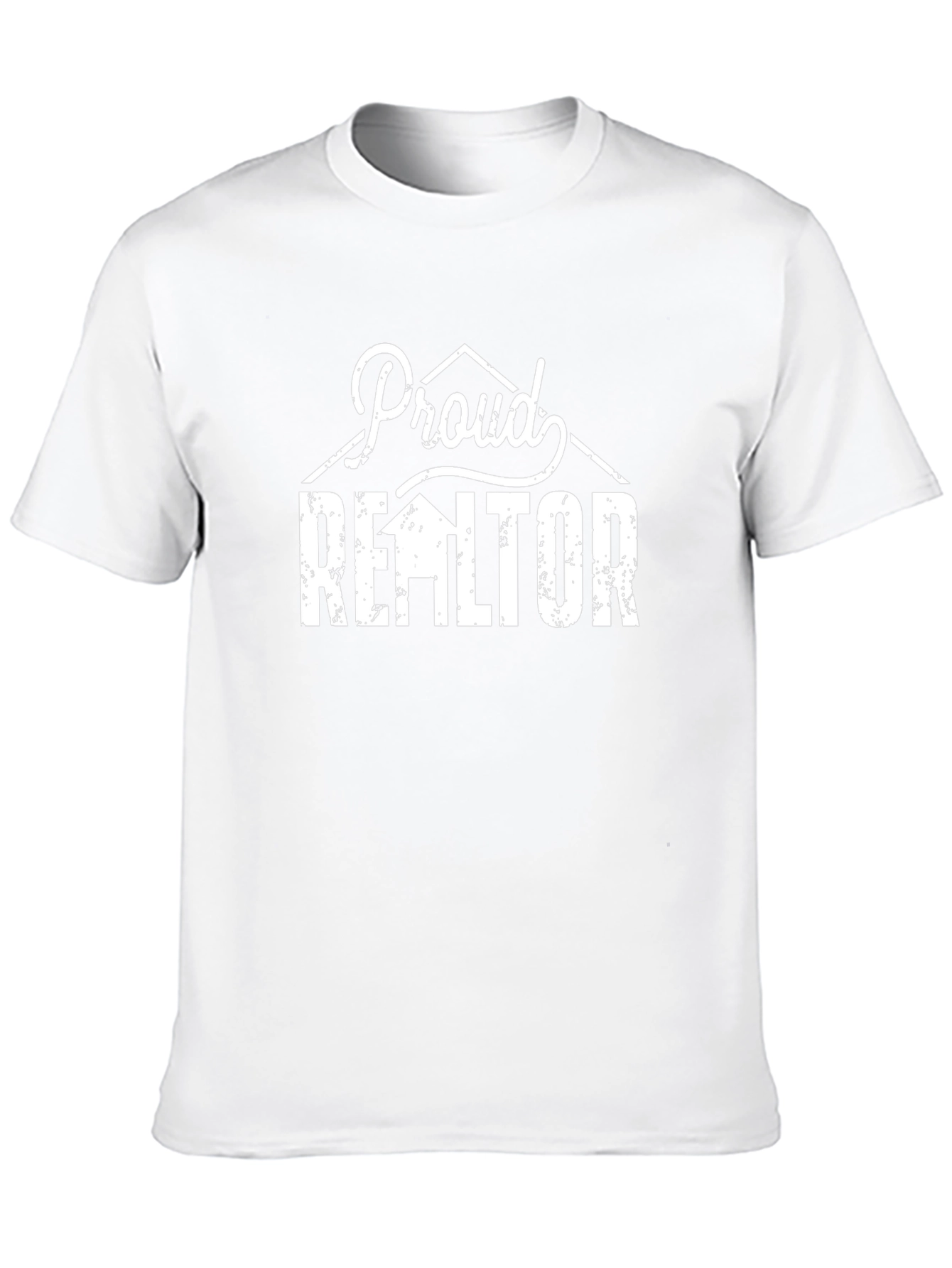Proud Realtor Graphic T-Shirt - Black