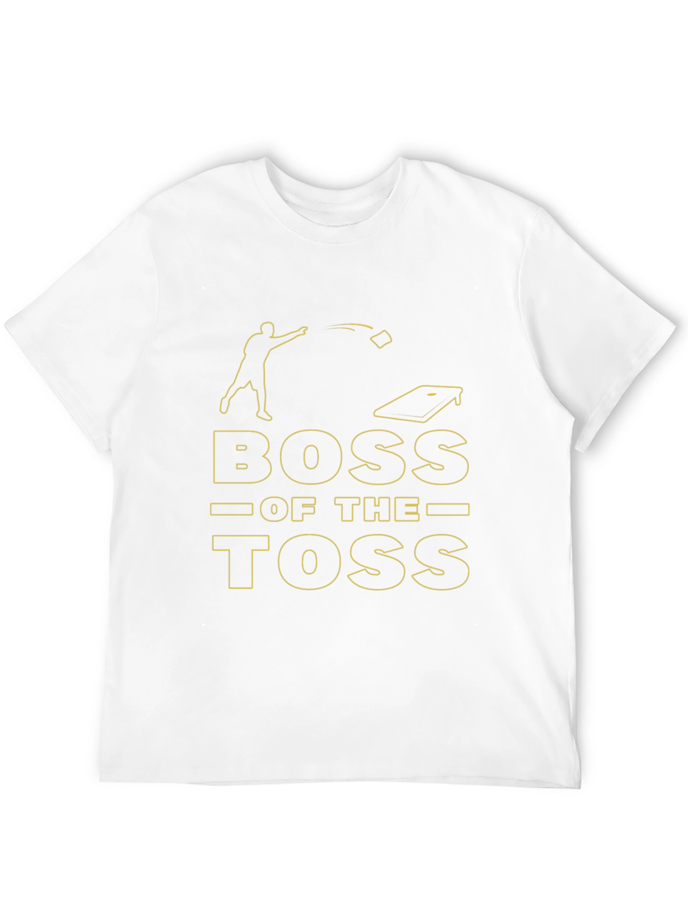 Boss of Toss Cornhole T-Shirt - Black