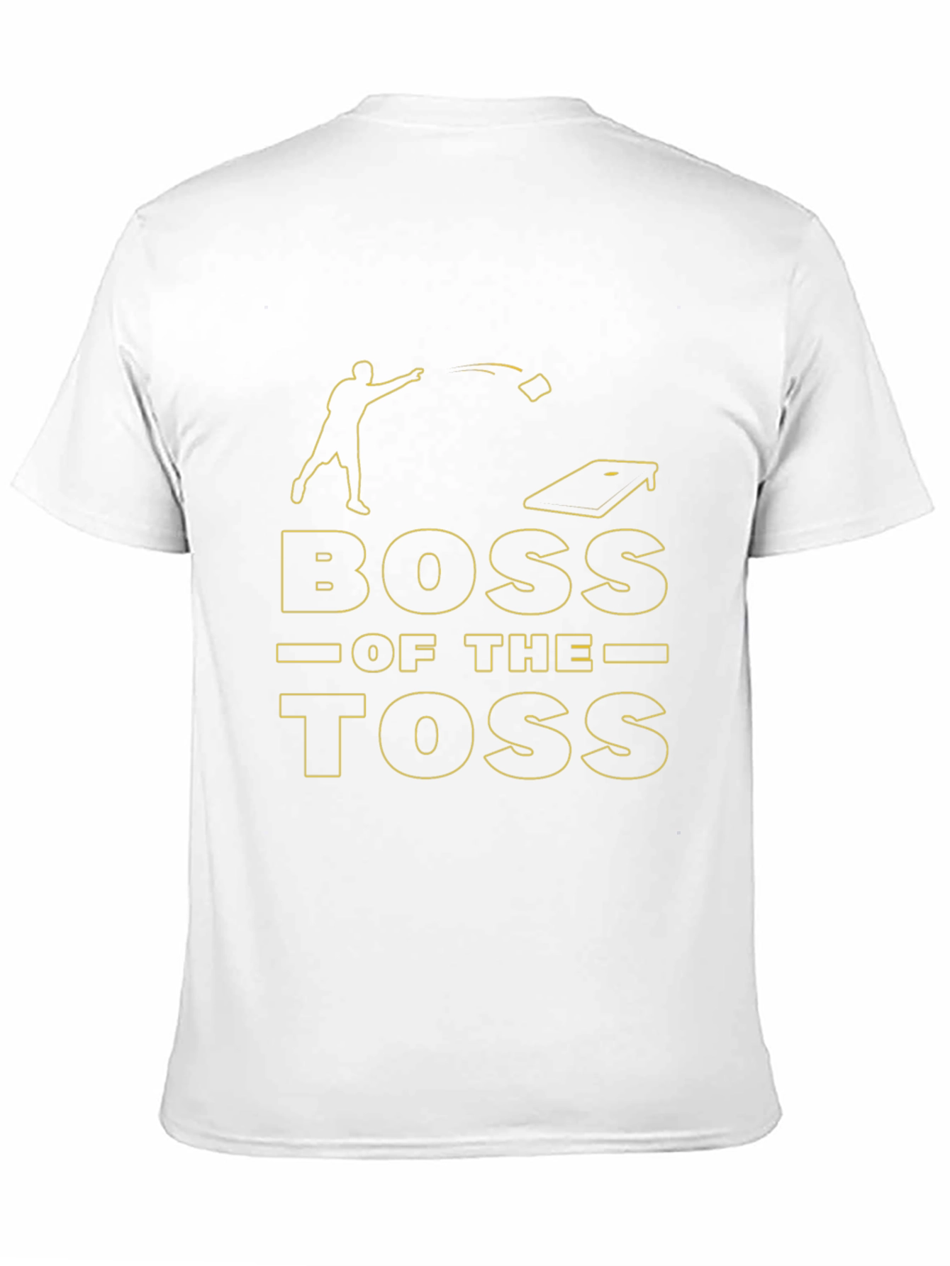 Boss of Toss Cornhole T-Shirt - Black