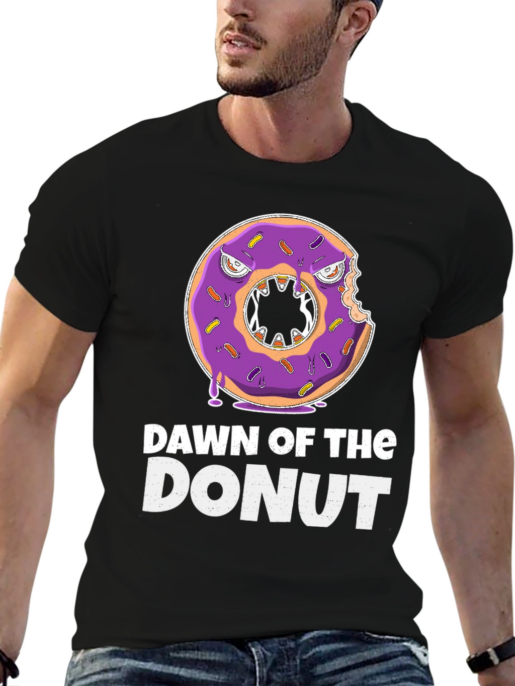 Dawn of the Donut Graphic T-Shirt
