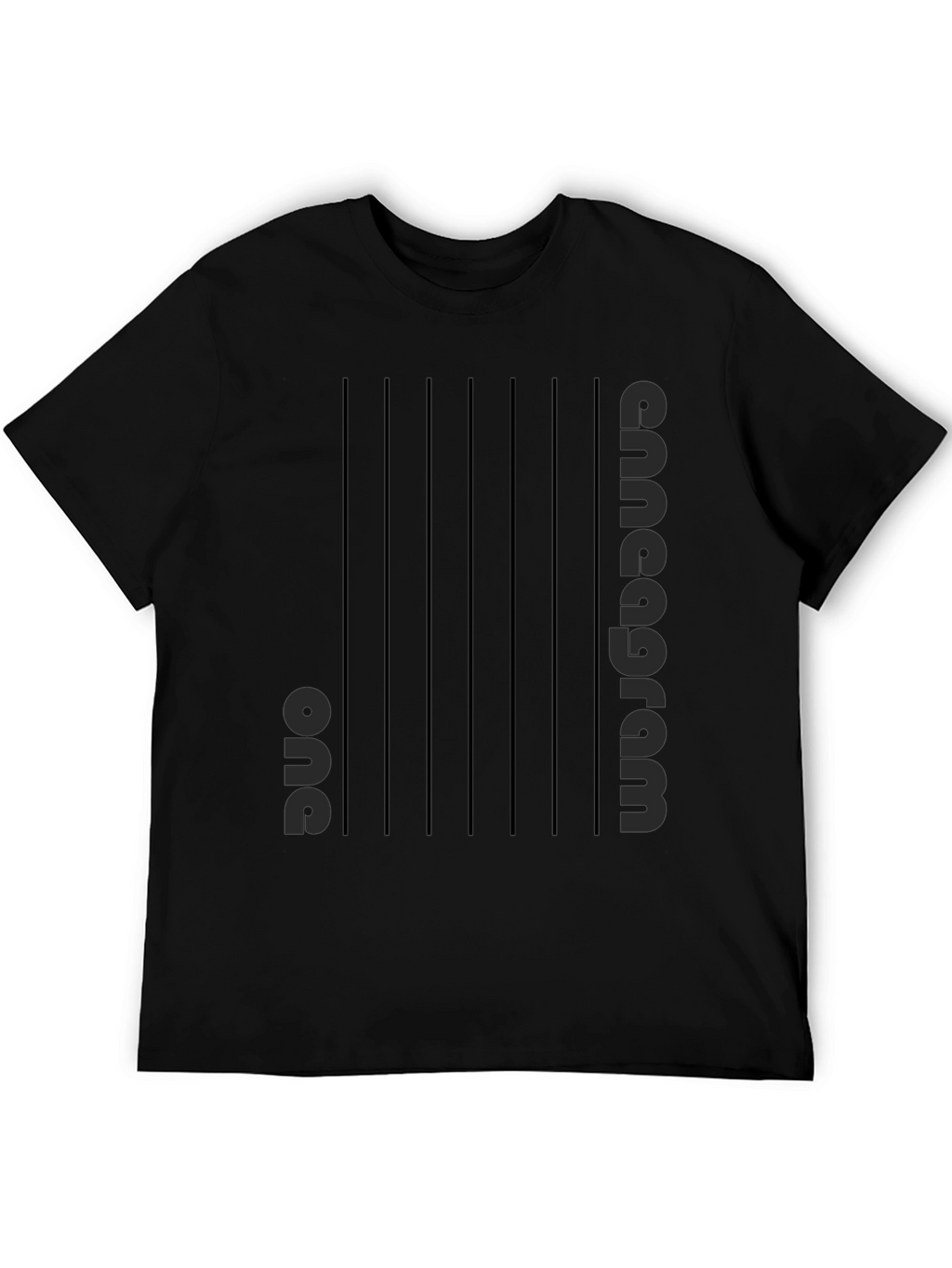 Enneagram One Black Graphic Tee Shirt