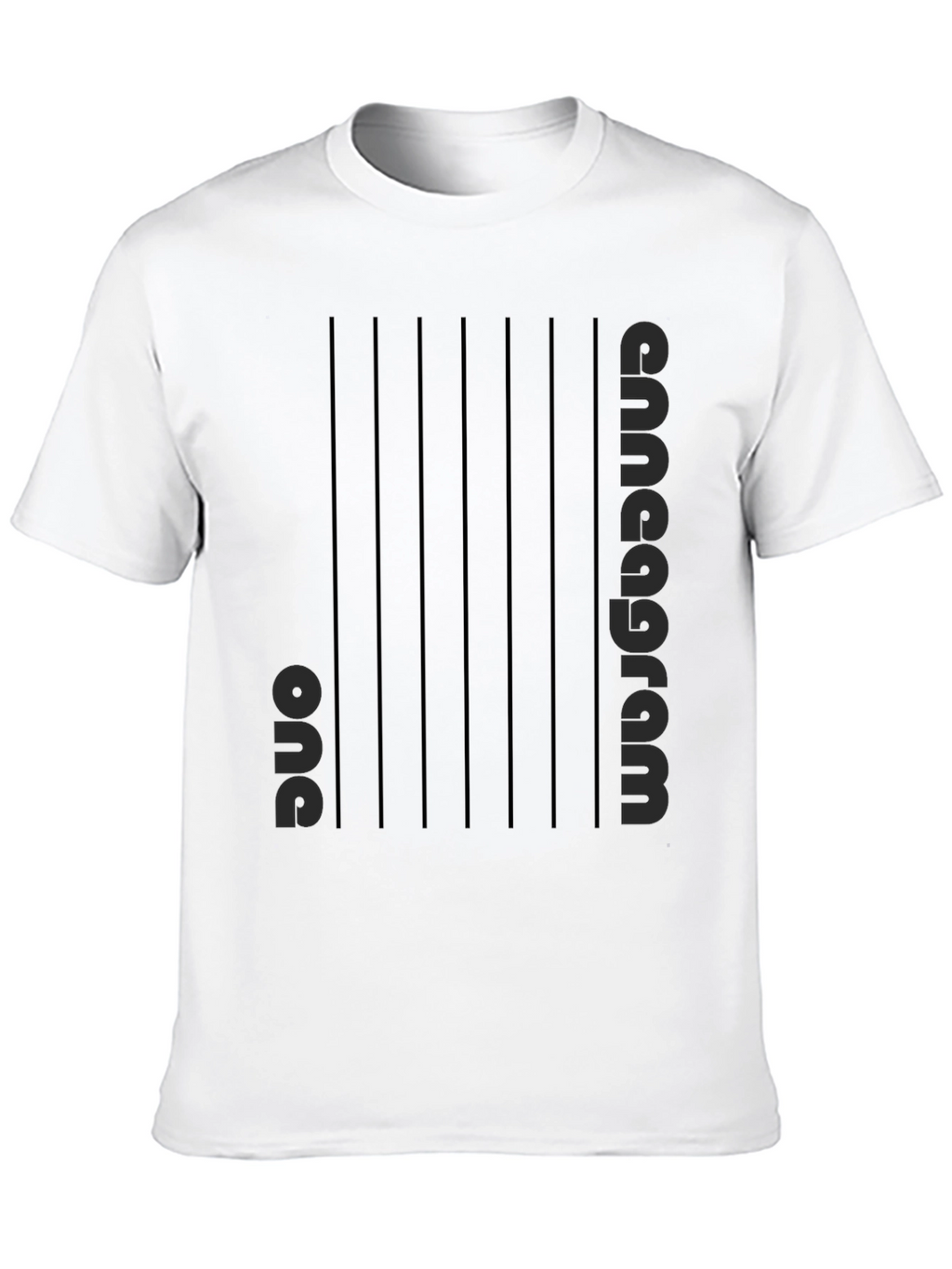 Enneagram One Black Graphic Tee Shirt