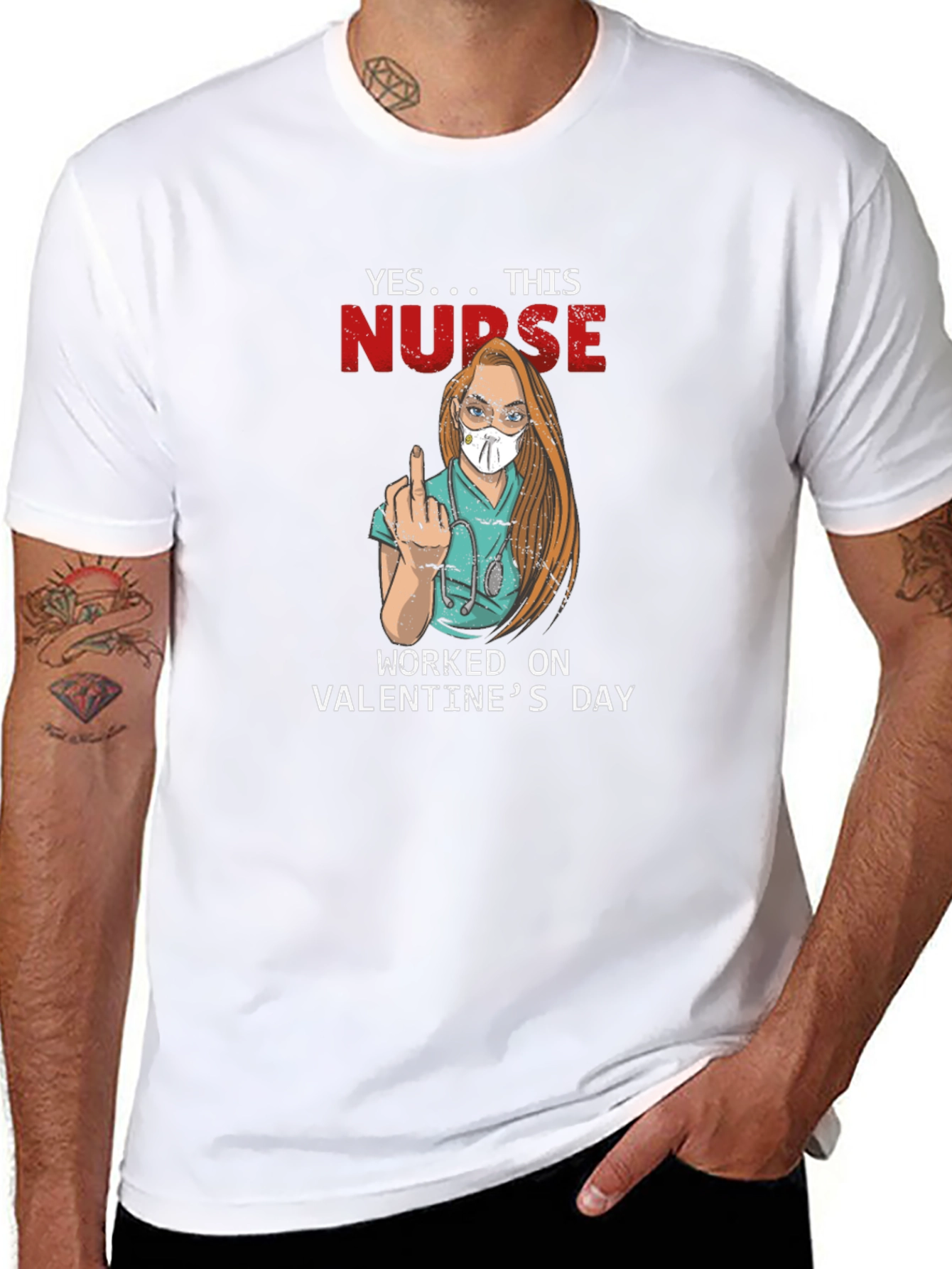 Nurse Valentines Day T-Shirt