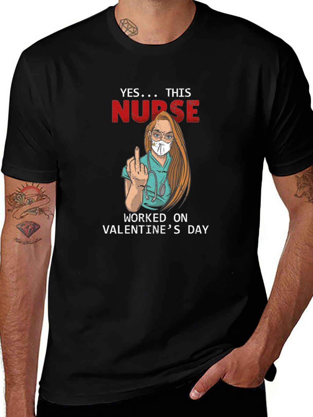 Nurse Valentines Day T-Shirt