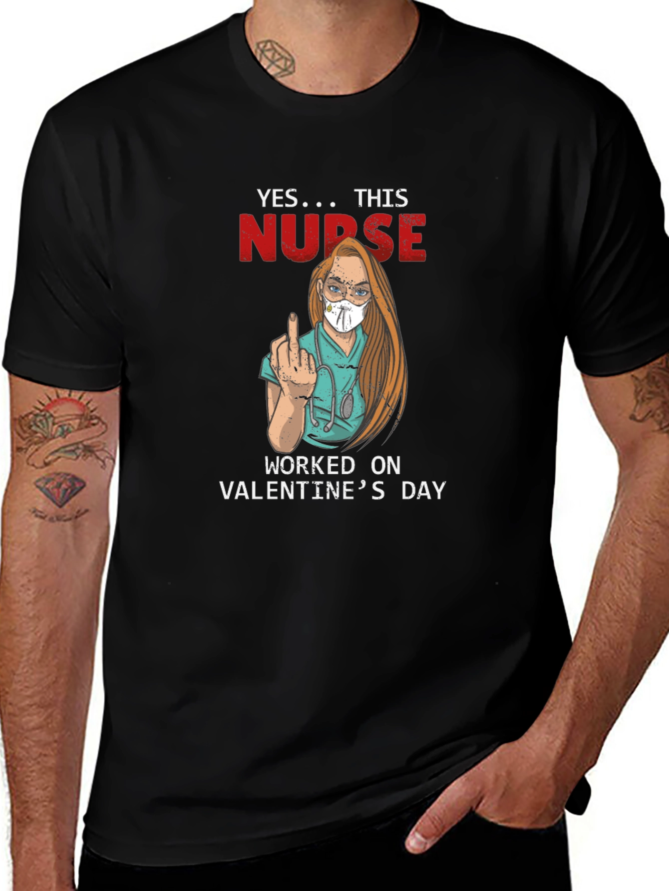 Nurse Valentines Day T-Shirt