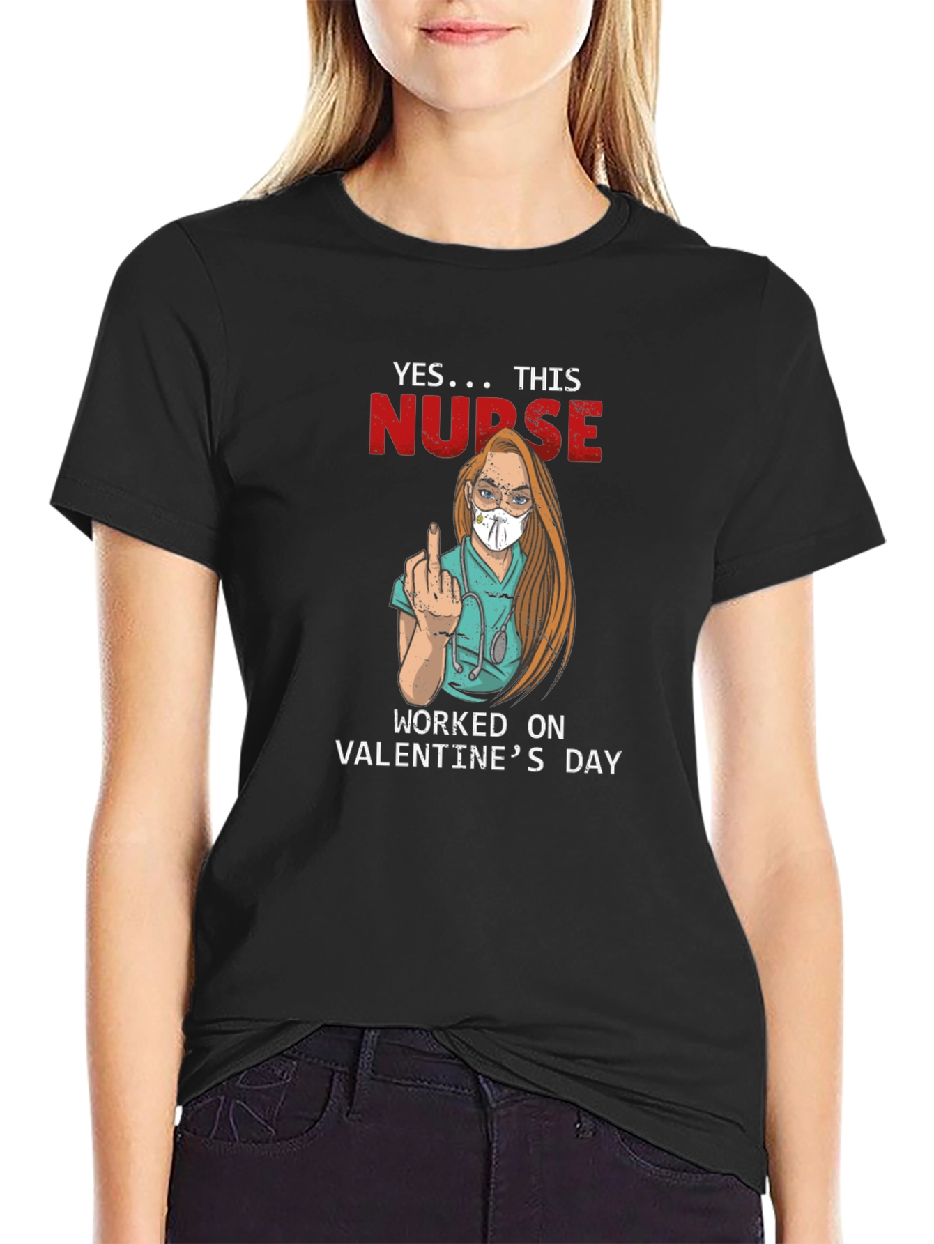 Nurse Valentines Day T-Shirt