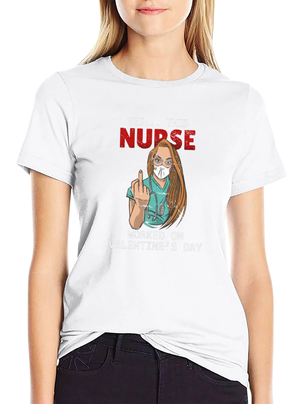 Nurse Valentines Day T-Shirt