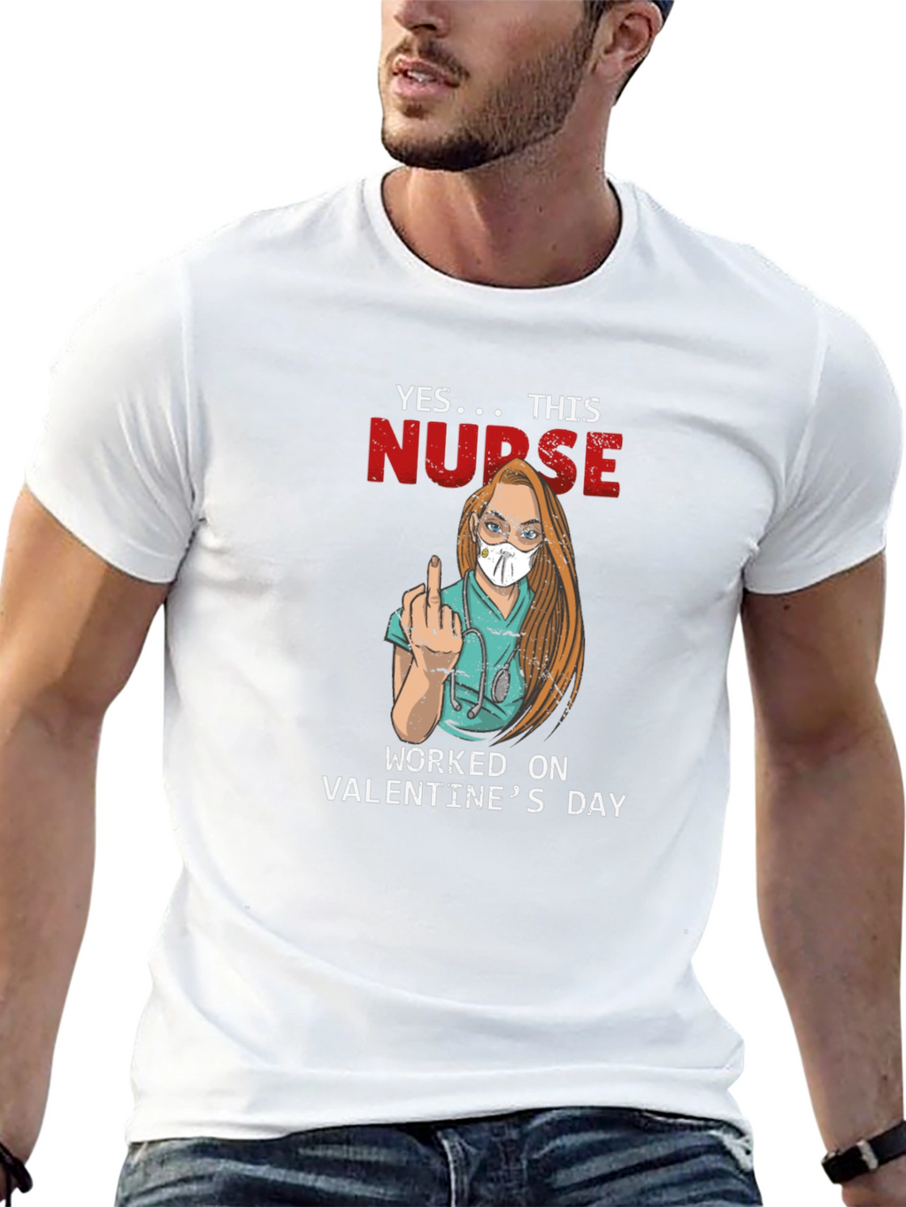 Nurse Valentines Day T-Shirt