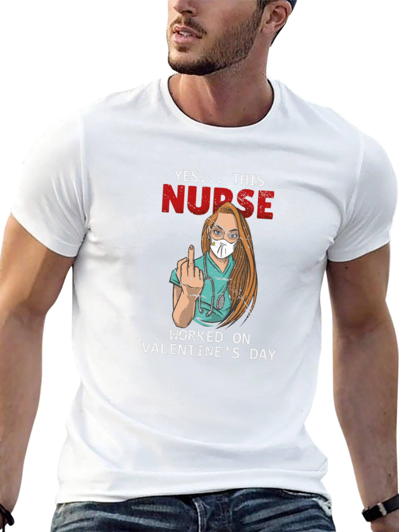 Nurse Valentines Day T-Shirt