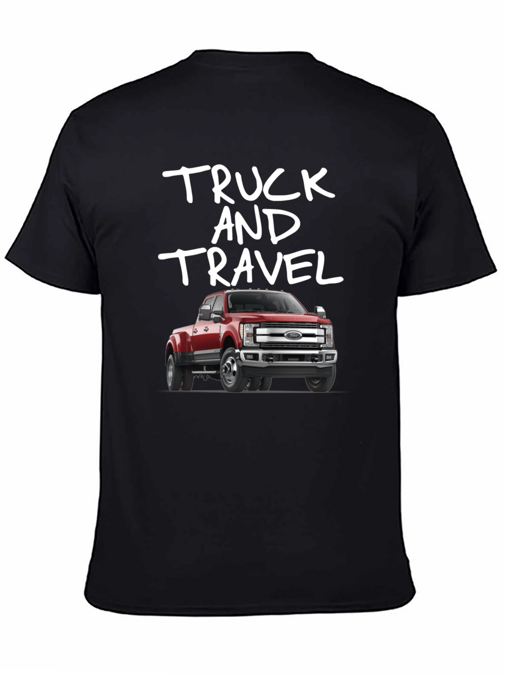 Truck and Travel Graphic T-Shirt