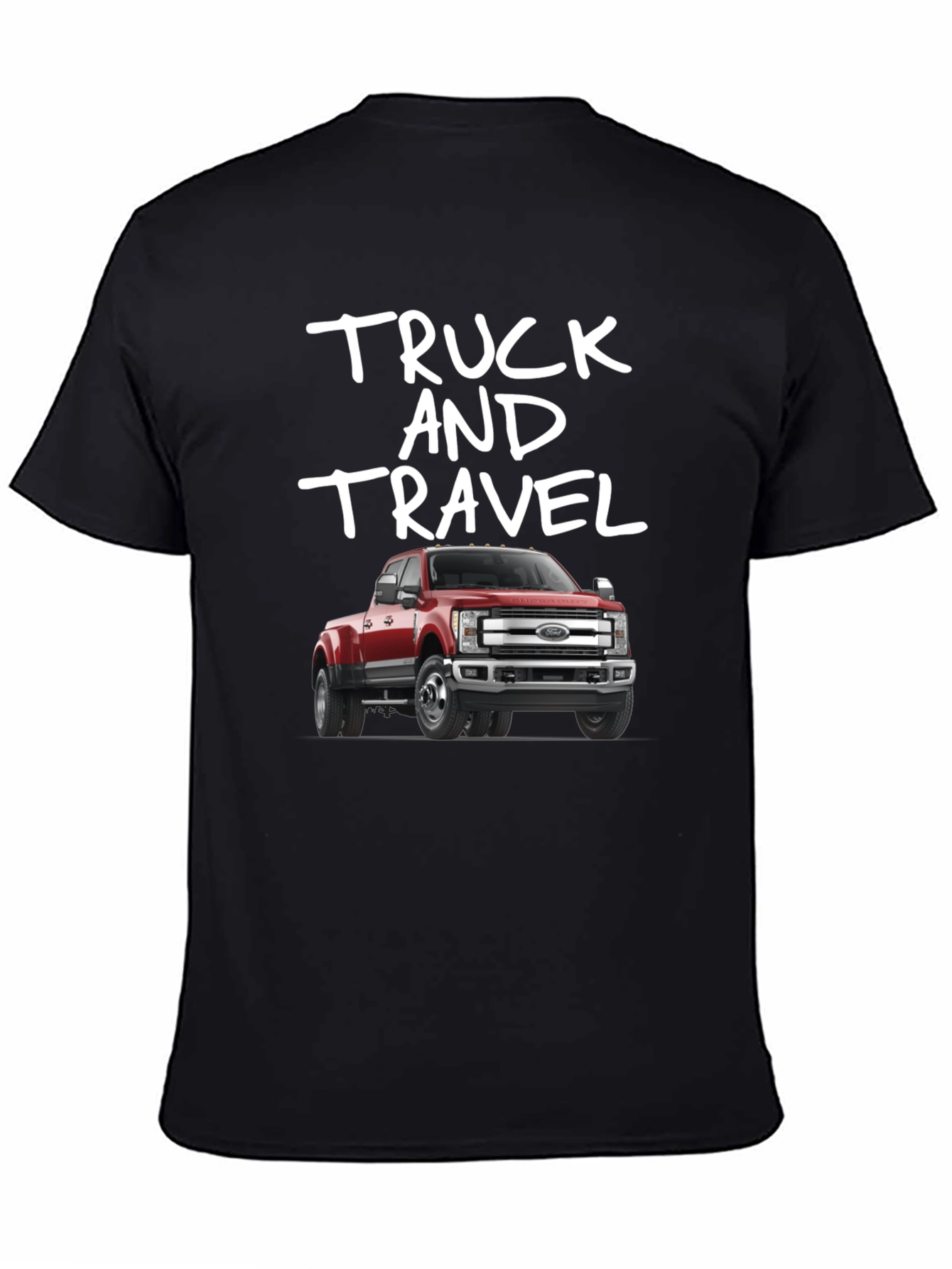 Truck and Travel Graphic T-Shirt