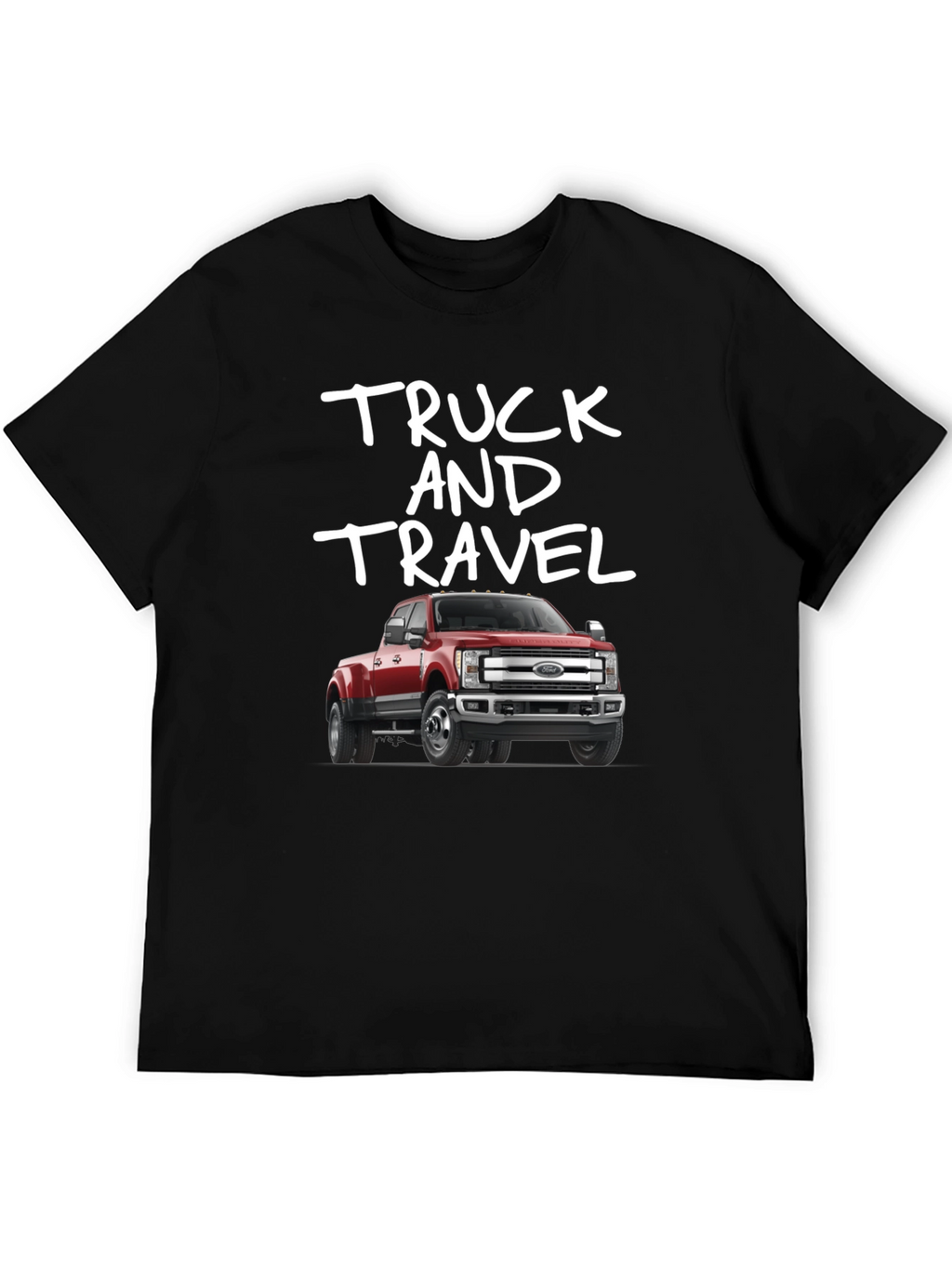 Truck and Travel Graphic T-Shirt
