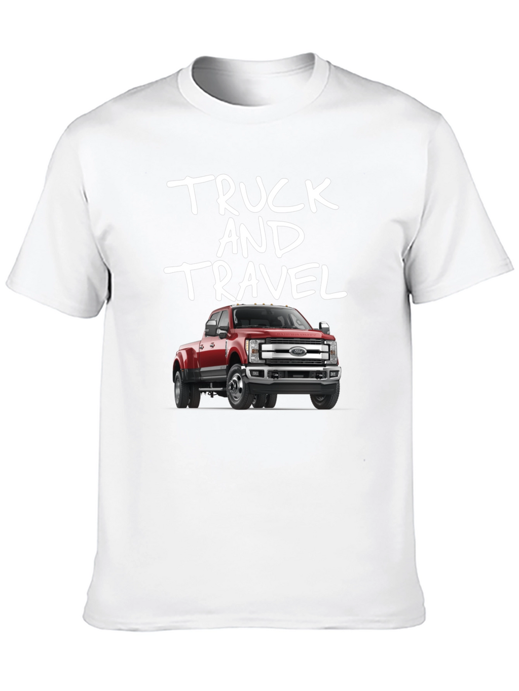 Truck and Travel Graphic T-Shirt