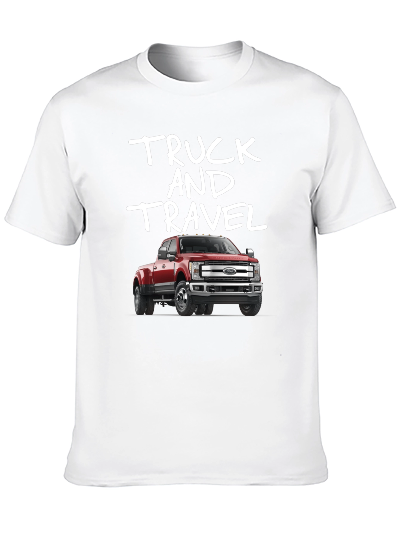 Truck and Travel Graphic T-Shirt