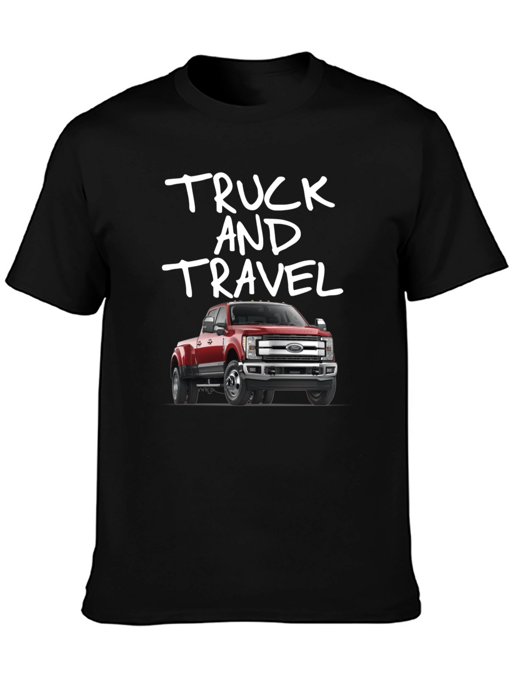 Truck and Travel Graphic T-Shirt