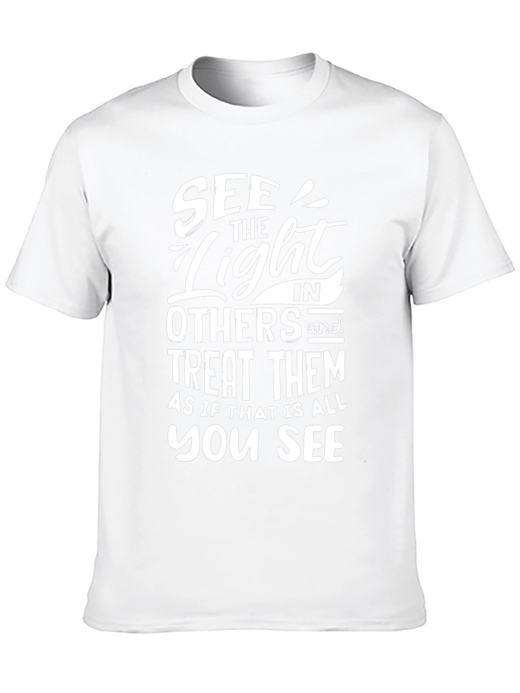 See the Light Inspirational Graphic Tee