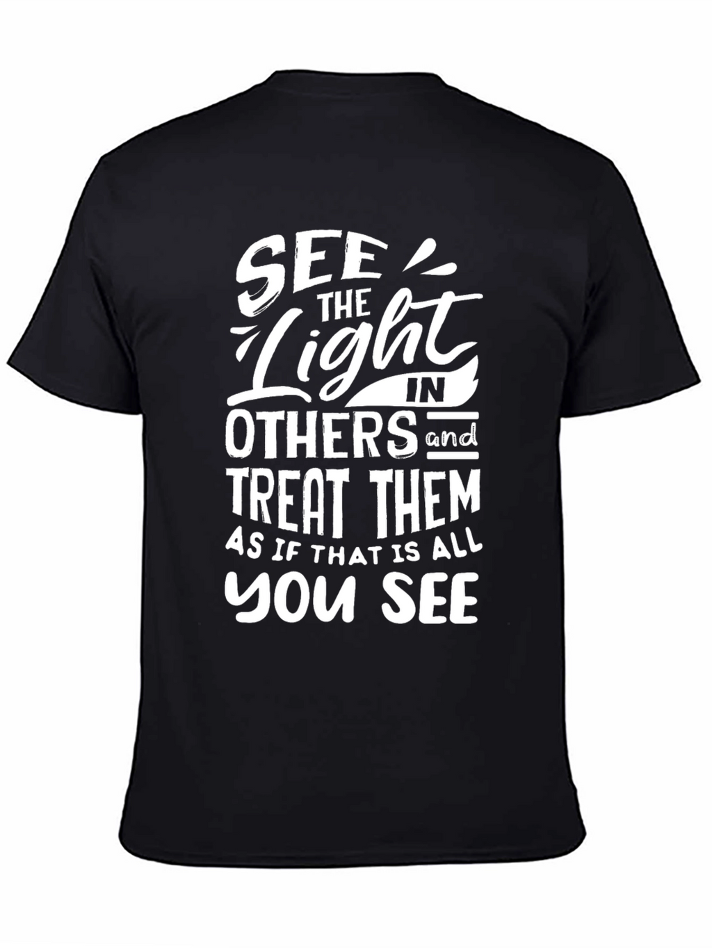 See the Light Inspirational Graphic Tee