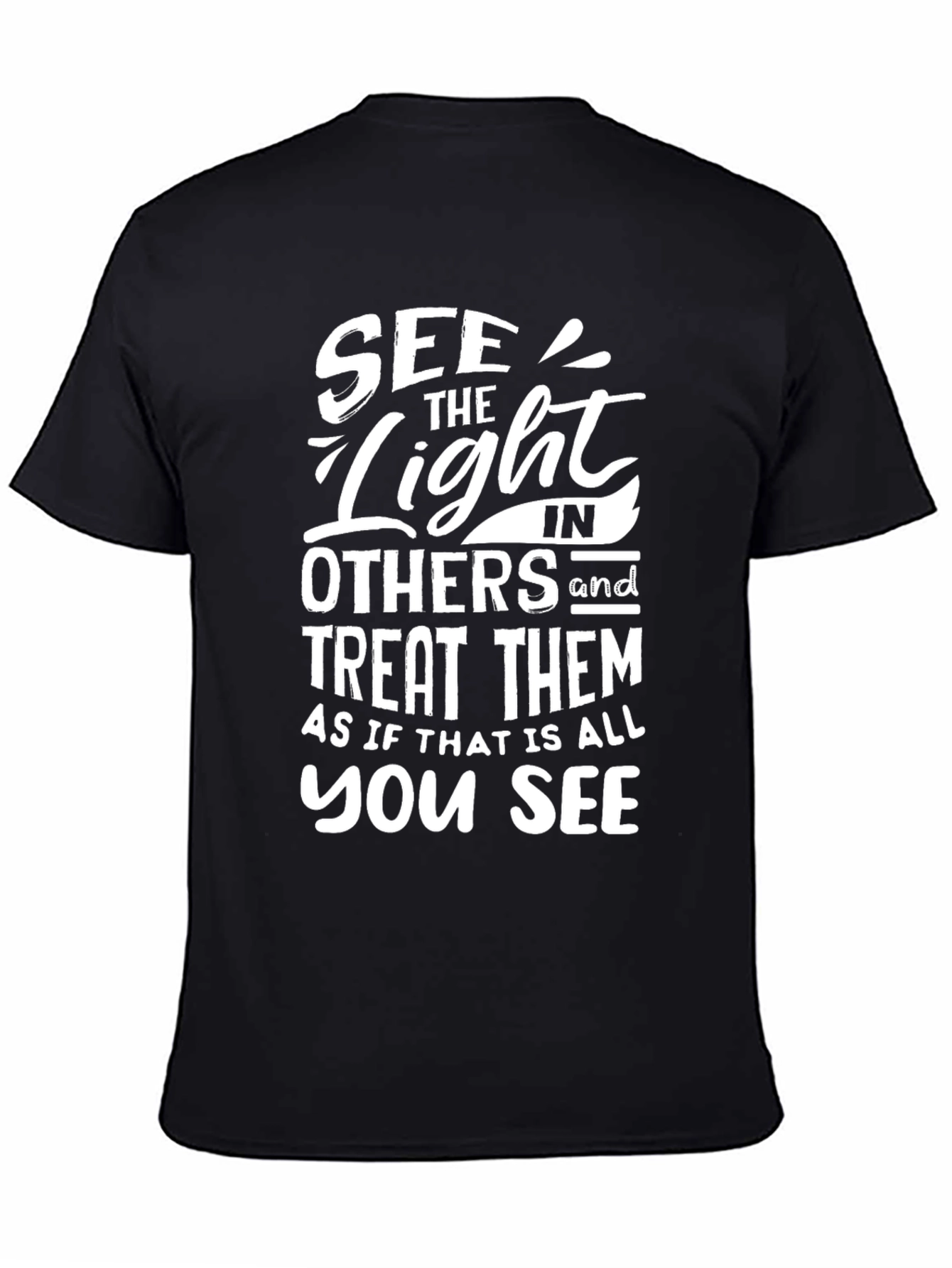 See the Light Inspirational Graphic Tee