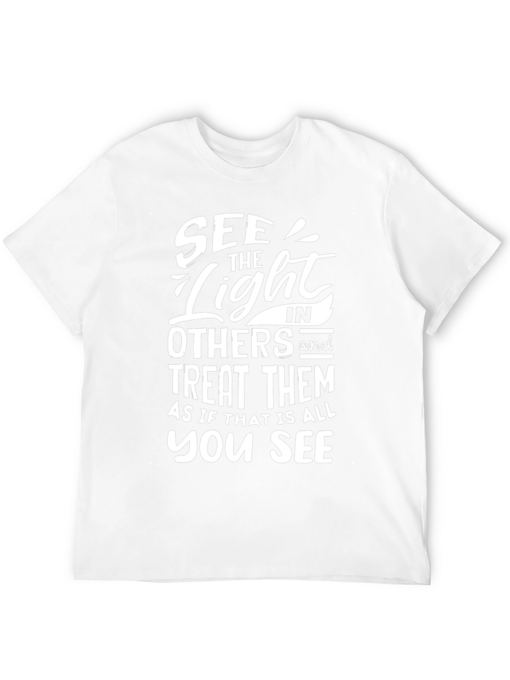 See the Light Inspirational Graphic Tee