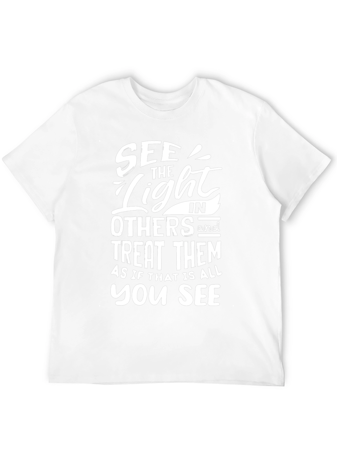 See the Light Inspirational Graphic Tee
