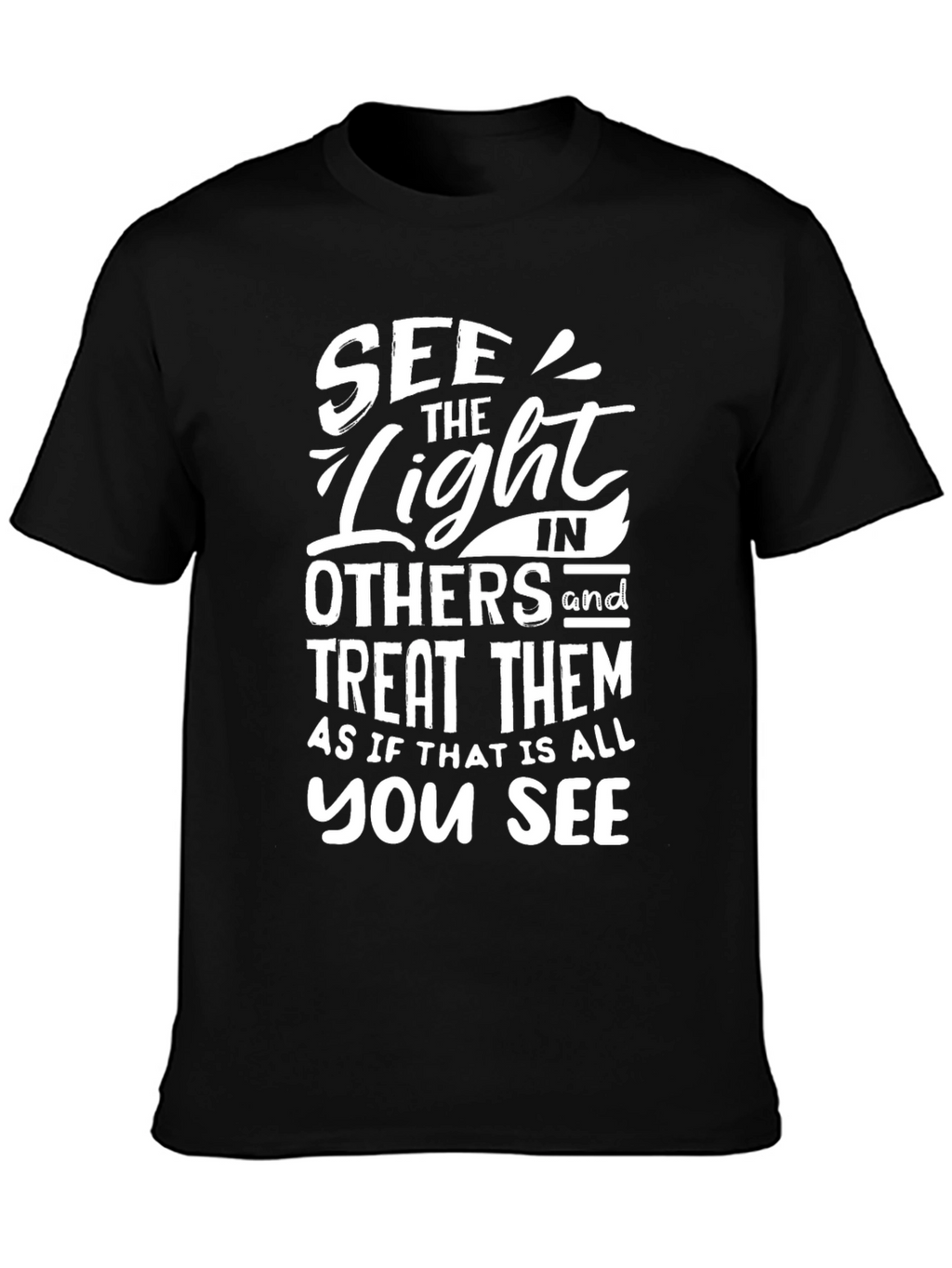 See the Light Inspirational Graphic Tee