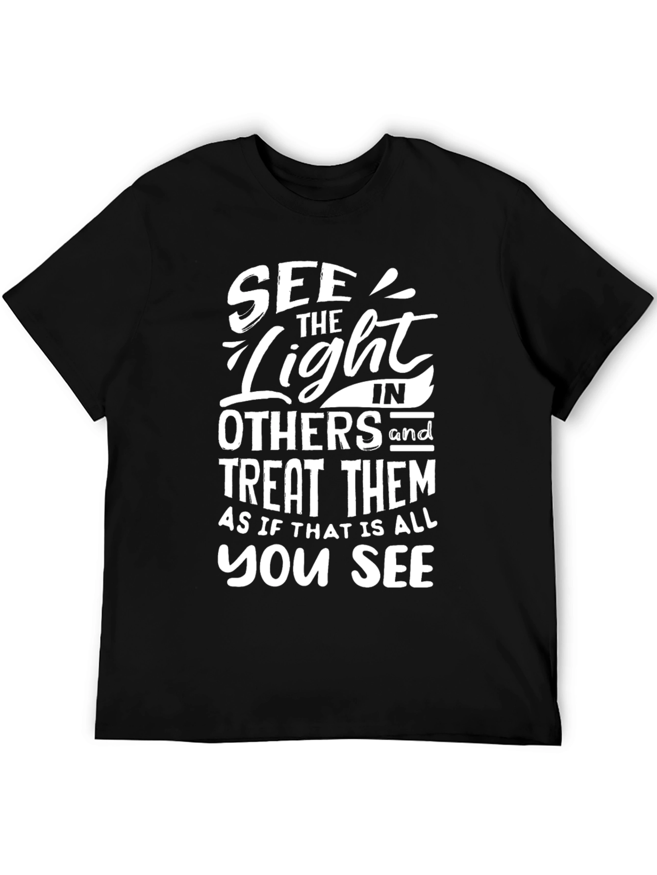 See the Light Inspirational Graphic Tee