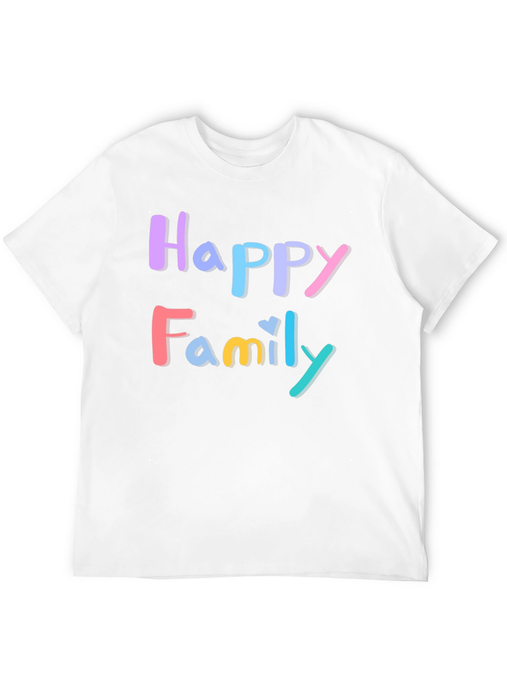Happy Family T-Shirt - Stylish Graphic Tee