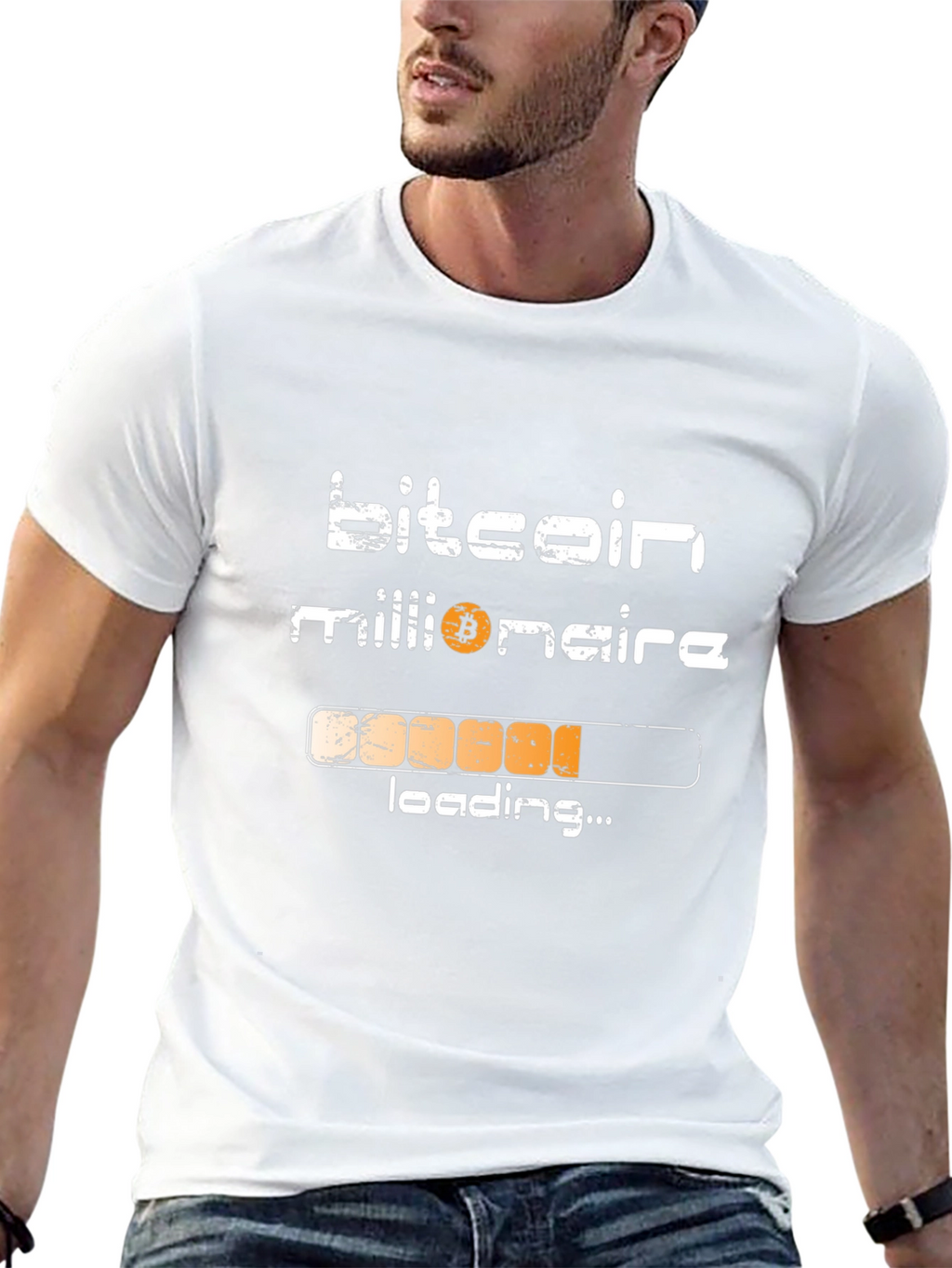 Bitcoin Millionaire Graphic T-Shirt - Crypto Tee