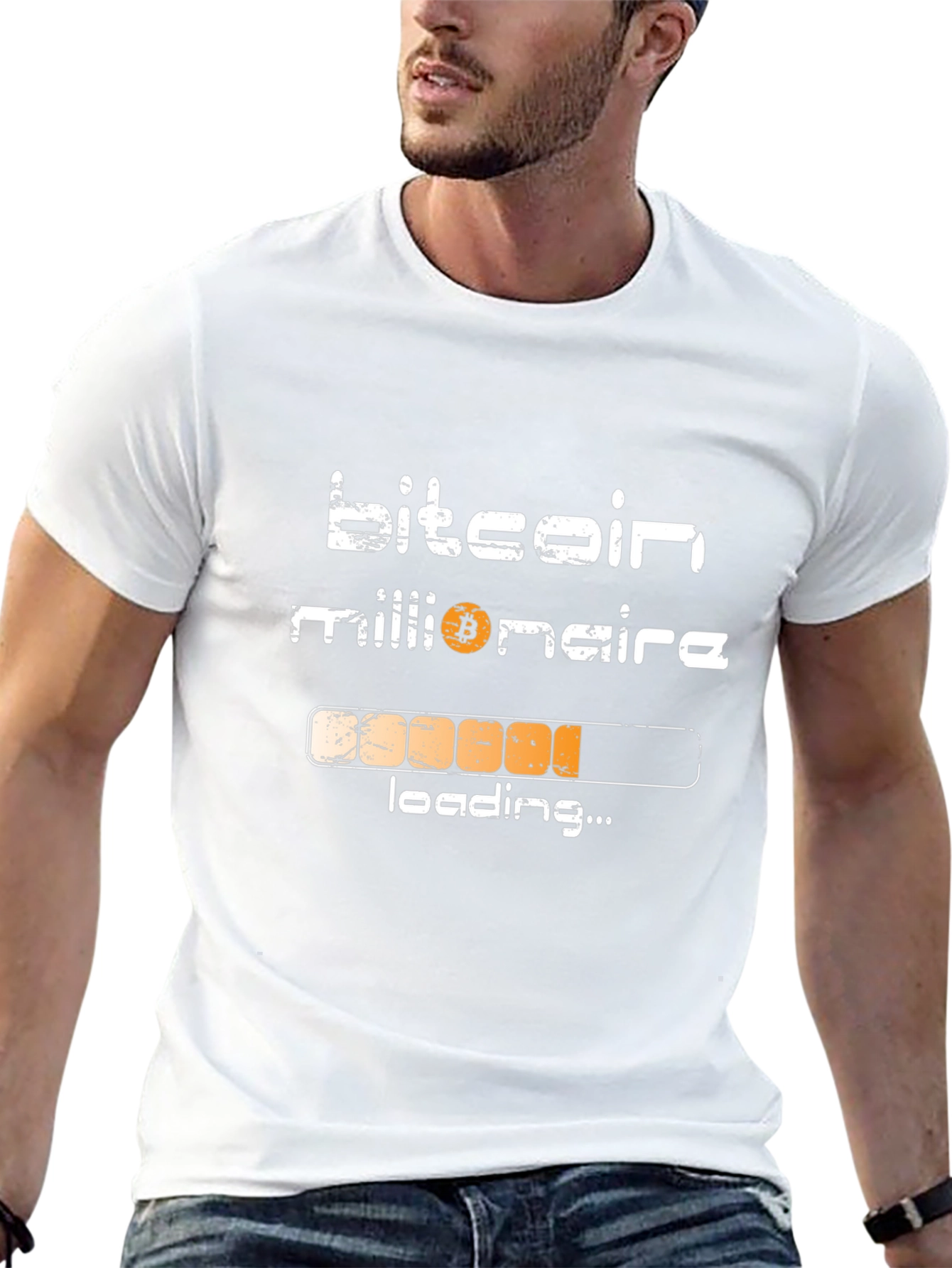 Bitcoin Millionaire Graphic T-Shirt - Crypto Tee