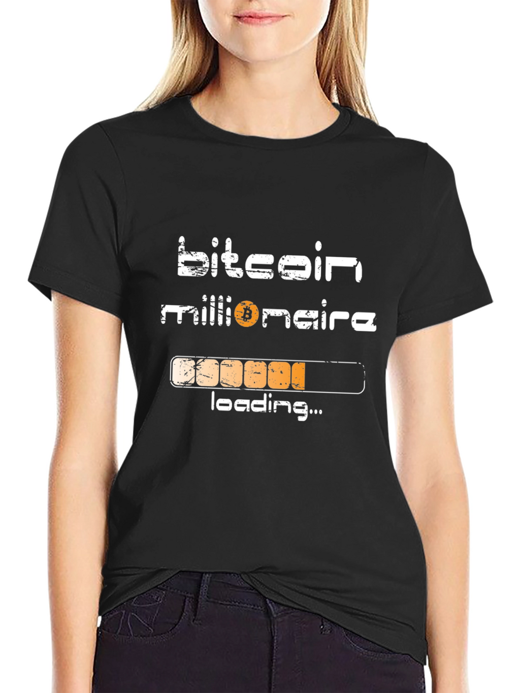 Bitcoin Millionaire Graphic T-Shirt - Crypto Tee
