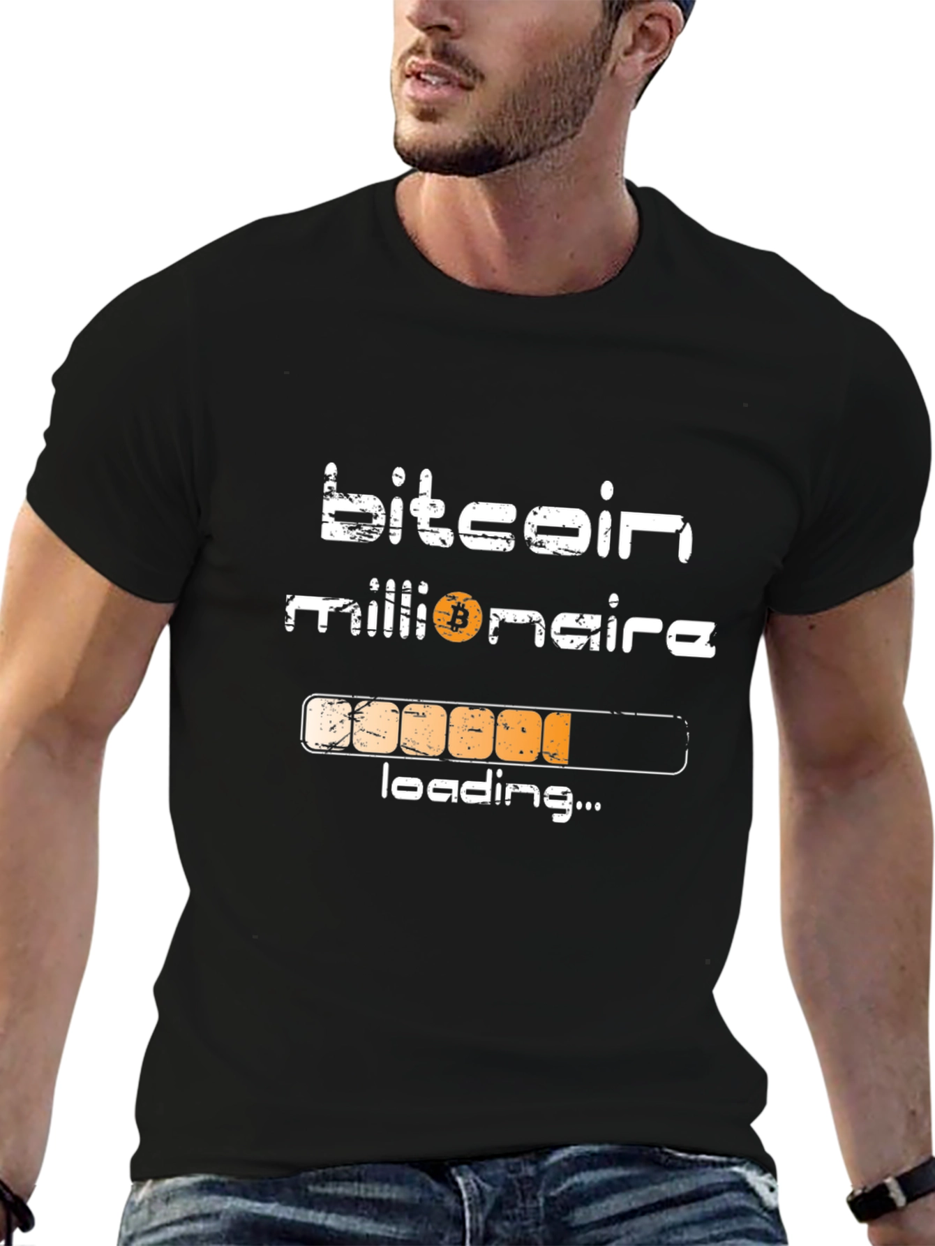 Bitcoin Millionaire Graphic T-Shirt - Crypto Tee